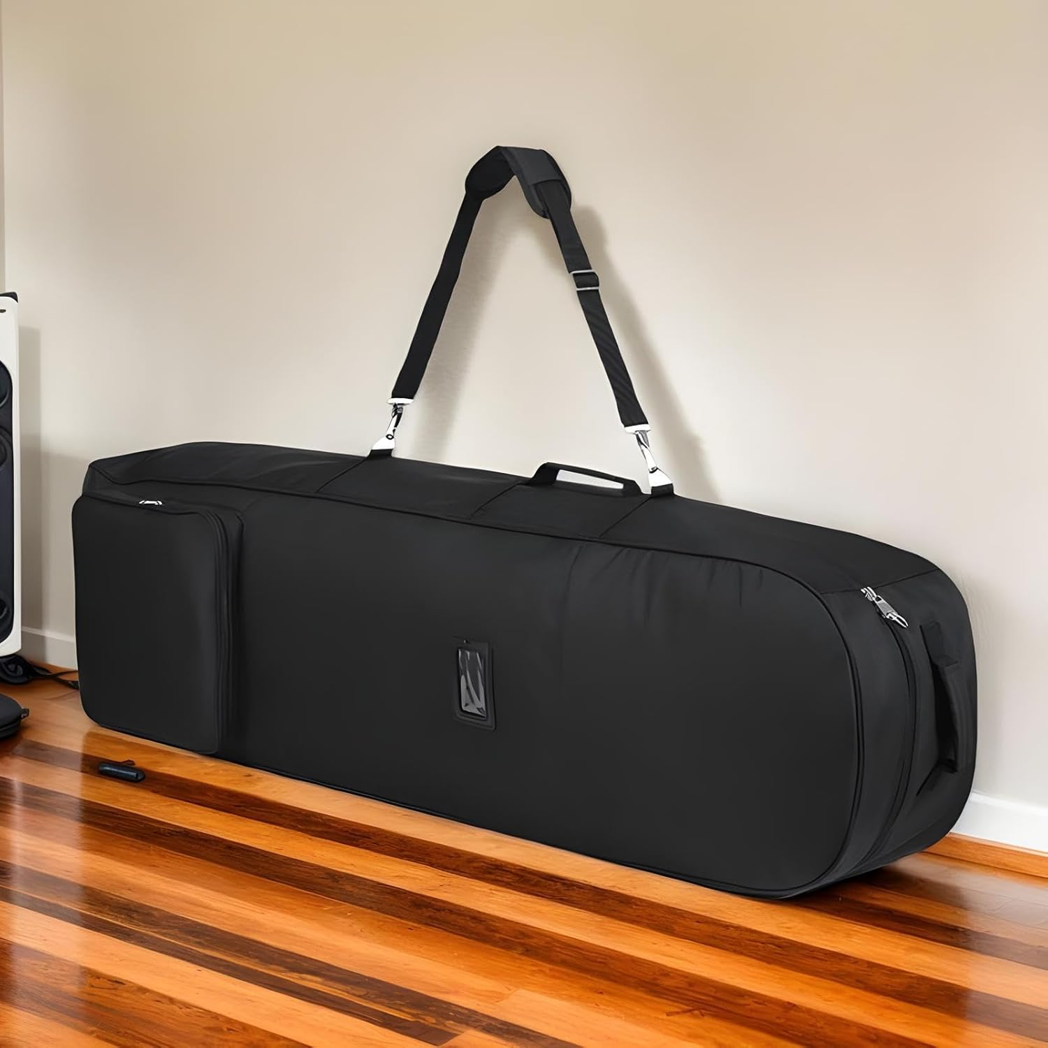 Golf Club Travel Case - Rolling Sports Bag, Foldable Gear Carrier | Heavy Duty Gear Carrier with Wheels, Water Resistant Cover for Hiking, Weekly Getaways image number 3