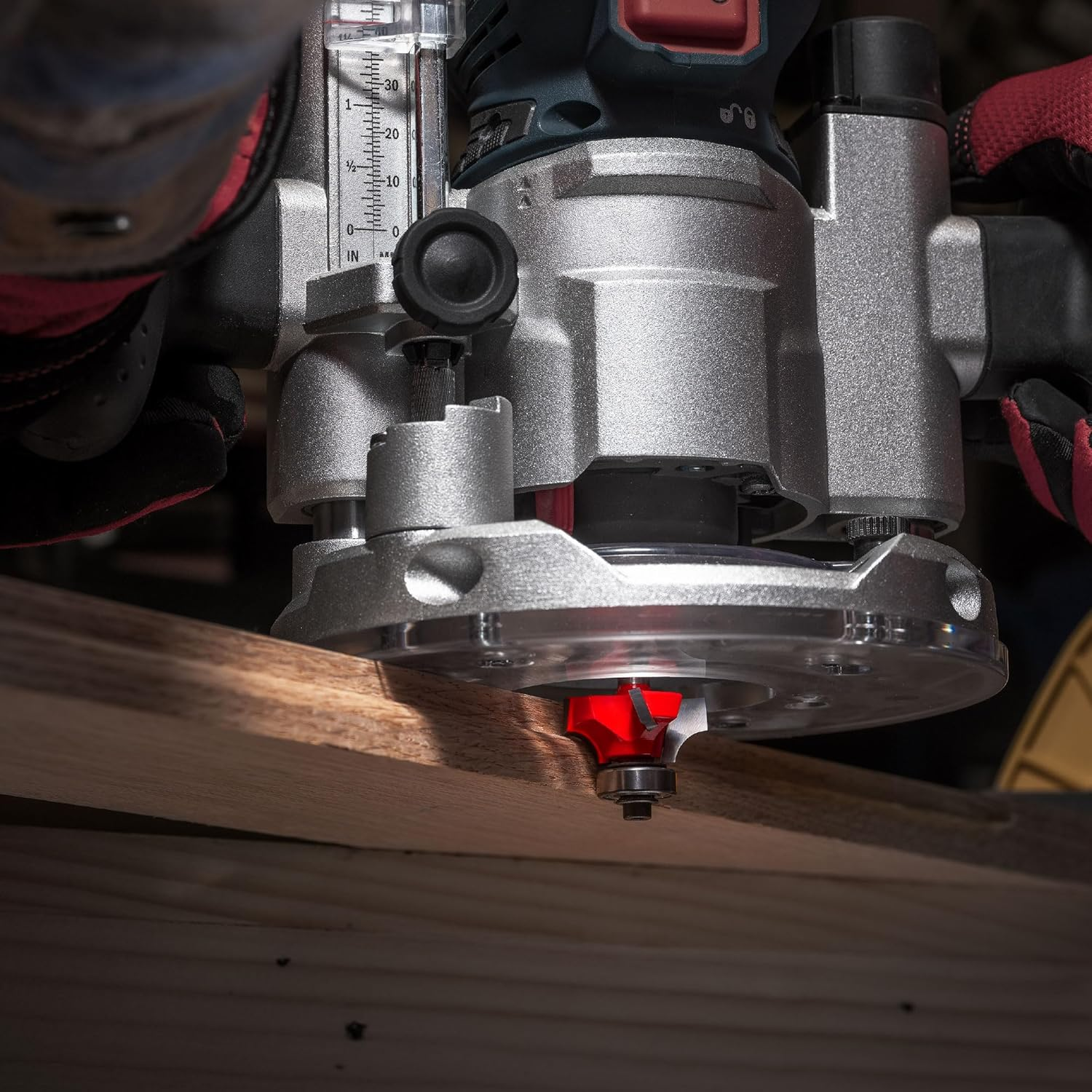 Freud Quadra-Cut round over Router Bit 1/4In Radius 1/4In Shank image number 6