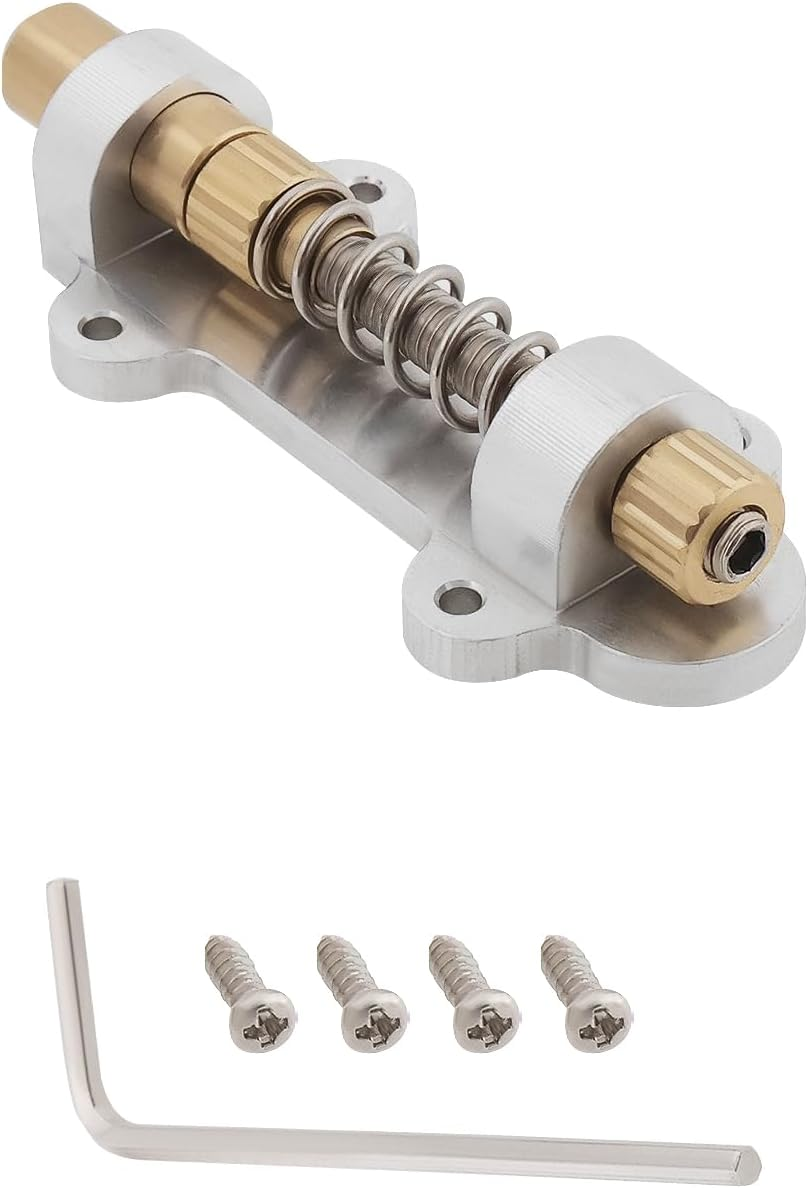 1Pc Guitar Brass Tremolo Stabilizer Tremolo Arming Adjuster for Tremolo Bridge Systems Compatible with Floyd Rose Compatible with Fender Compatible with Gotoh (Single) image number 2