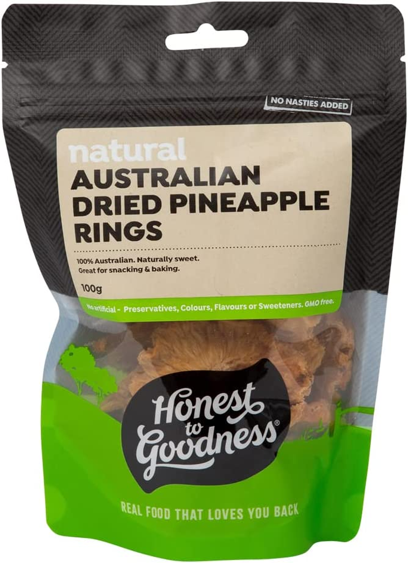 Australian Dried Pineapple Rings 100G image number 3
