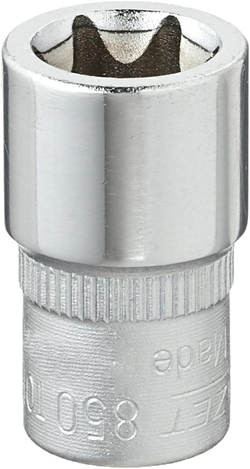 Hazet 850-E12 1/4 Inch Drive Torx Socket, E12 Size