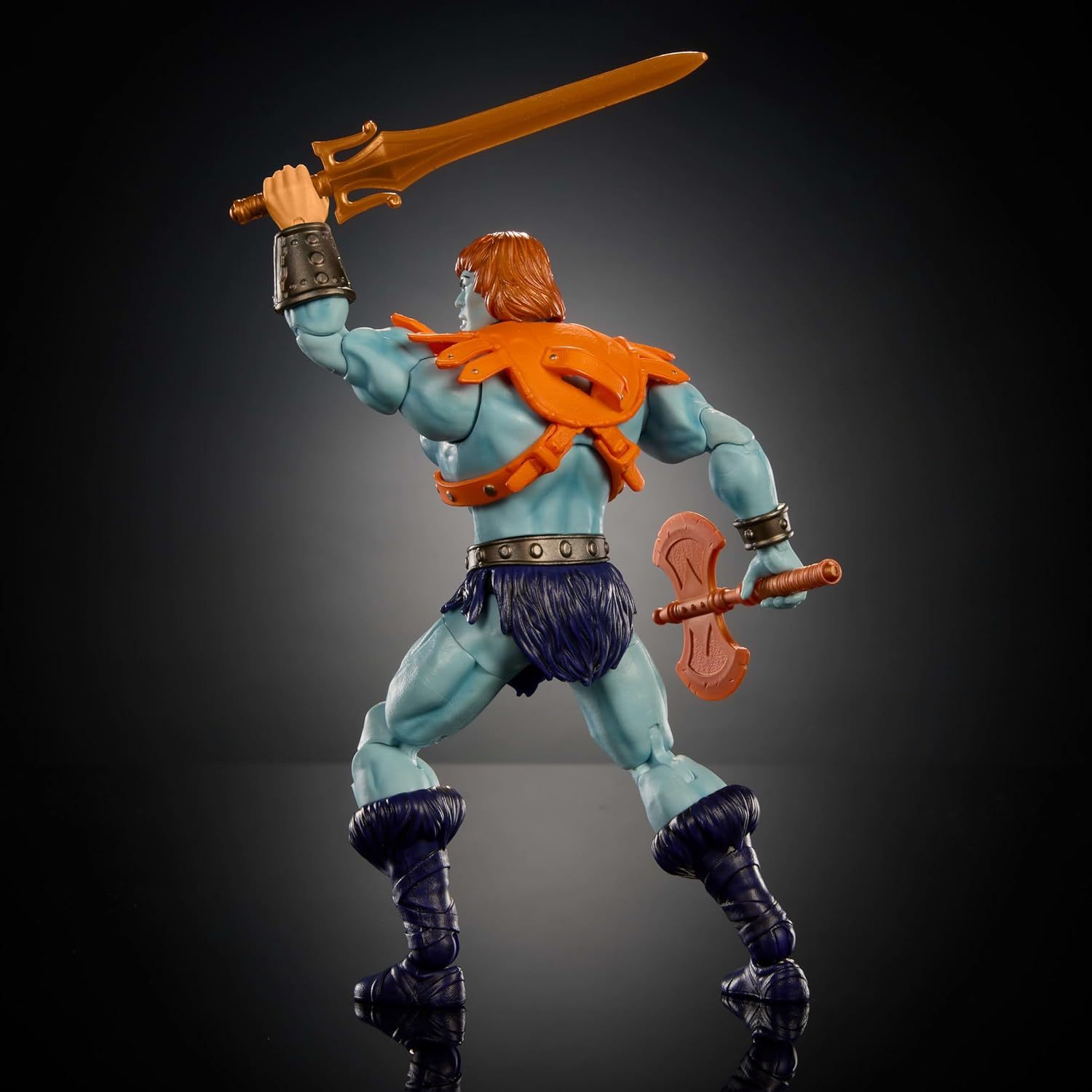 Masters of the Universe Masterverse Action Figure, Vintage Collection Faker, 7 Inch Motu Blue-Skinned Robotic He-Man Villain with Accessories image number 1