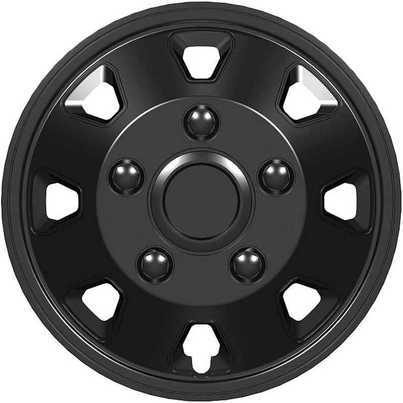AUTO-STYLE Set Wheel Covers Itah 15-Inch Black (Spherical)