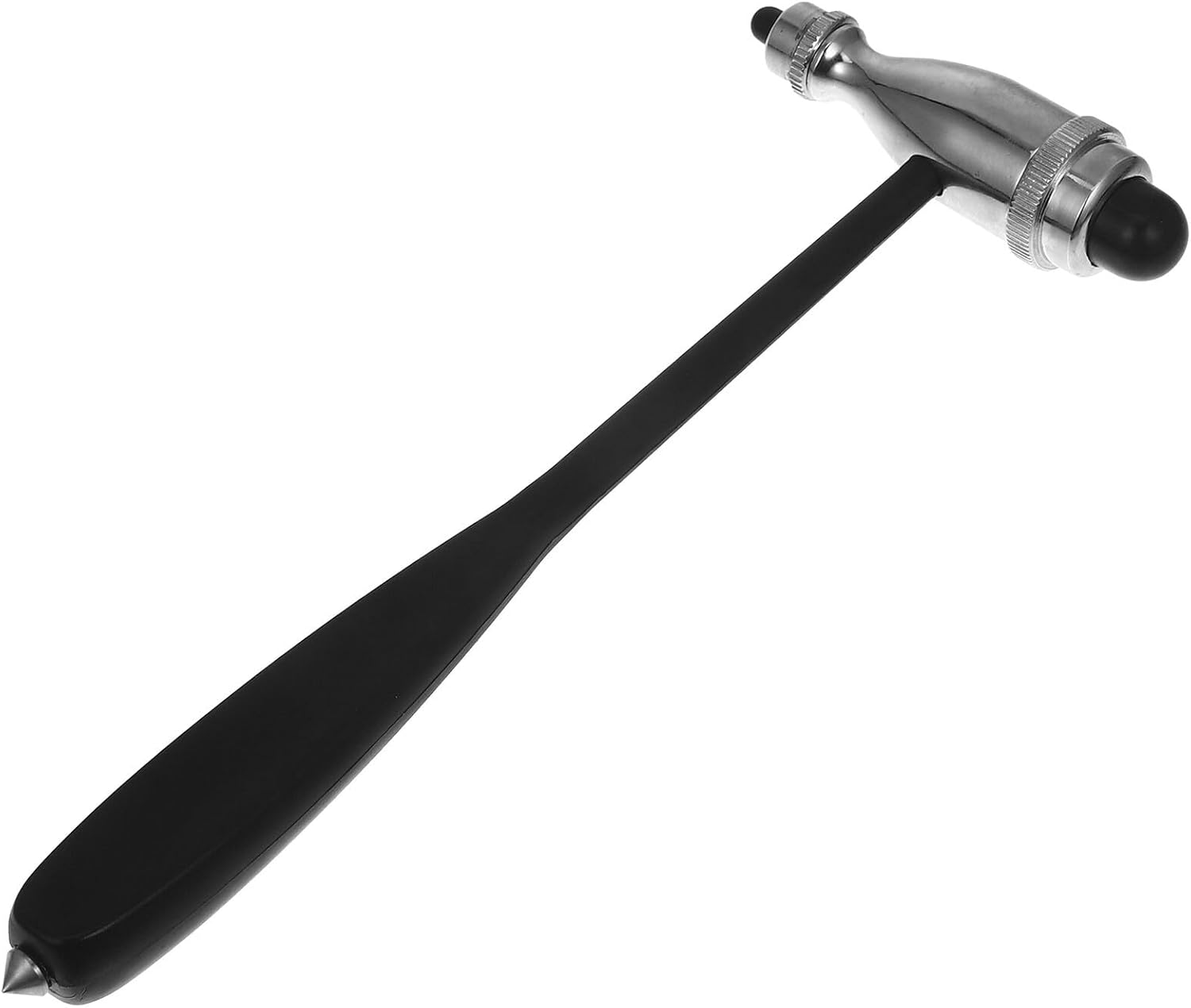 COHEALI Multi-Use Neurological Percussion Hammer with Long Handle for Precise Diagnostic Testing Stainless Steel Medical Hammer for Reflex and Muscle Response Assessment image number 1