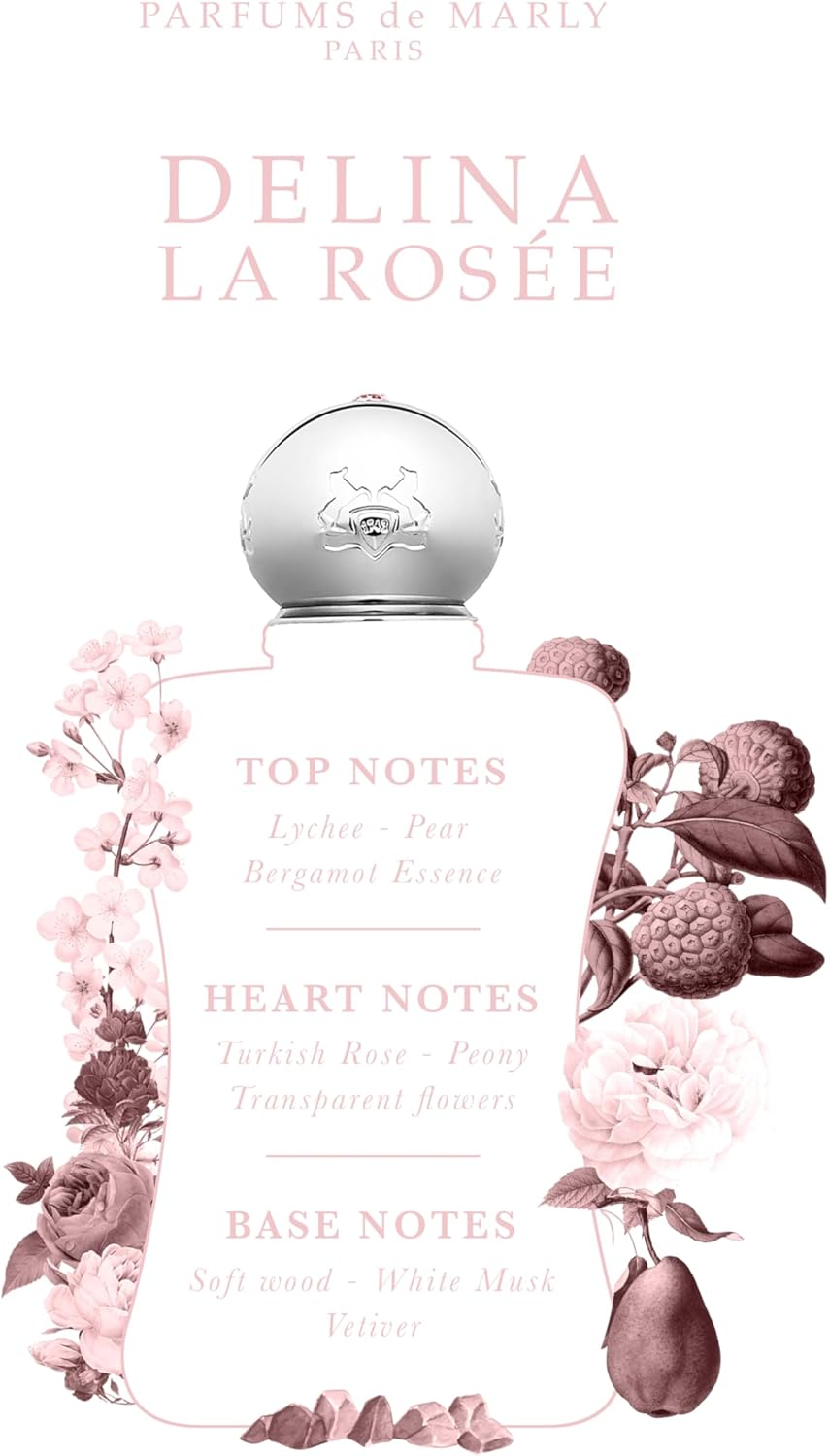 Delina La Rosee by Parfums De Marly for Women - 2.5 Oz EDP Spray image number 1