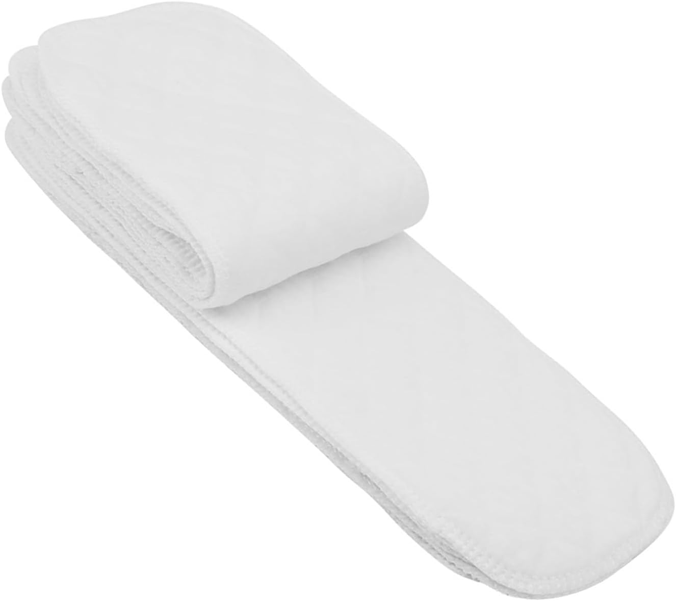 Reusable Cotton Nappy Liner Insert 10Pcs for Baby Modern Cloth Diapers (Sixth Floor (32 * 12Cm)) image number 4