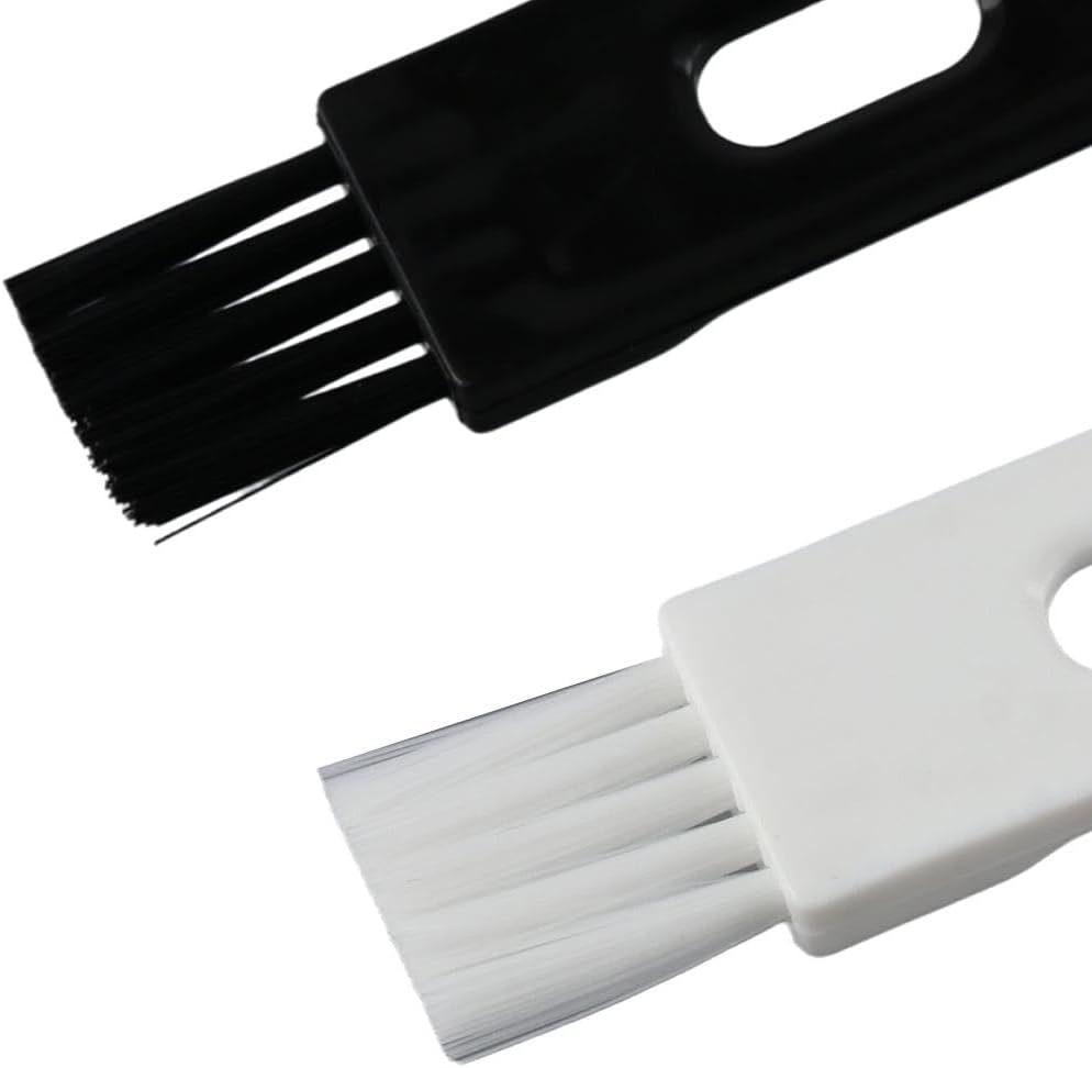 Hobbyme Pack of 4 Plastic Coffee Scoops with Brush & Espresso Grinder Brush for Ground Coffee Cleaning Tea Power Coffee Grinder Spoon image number 2