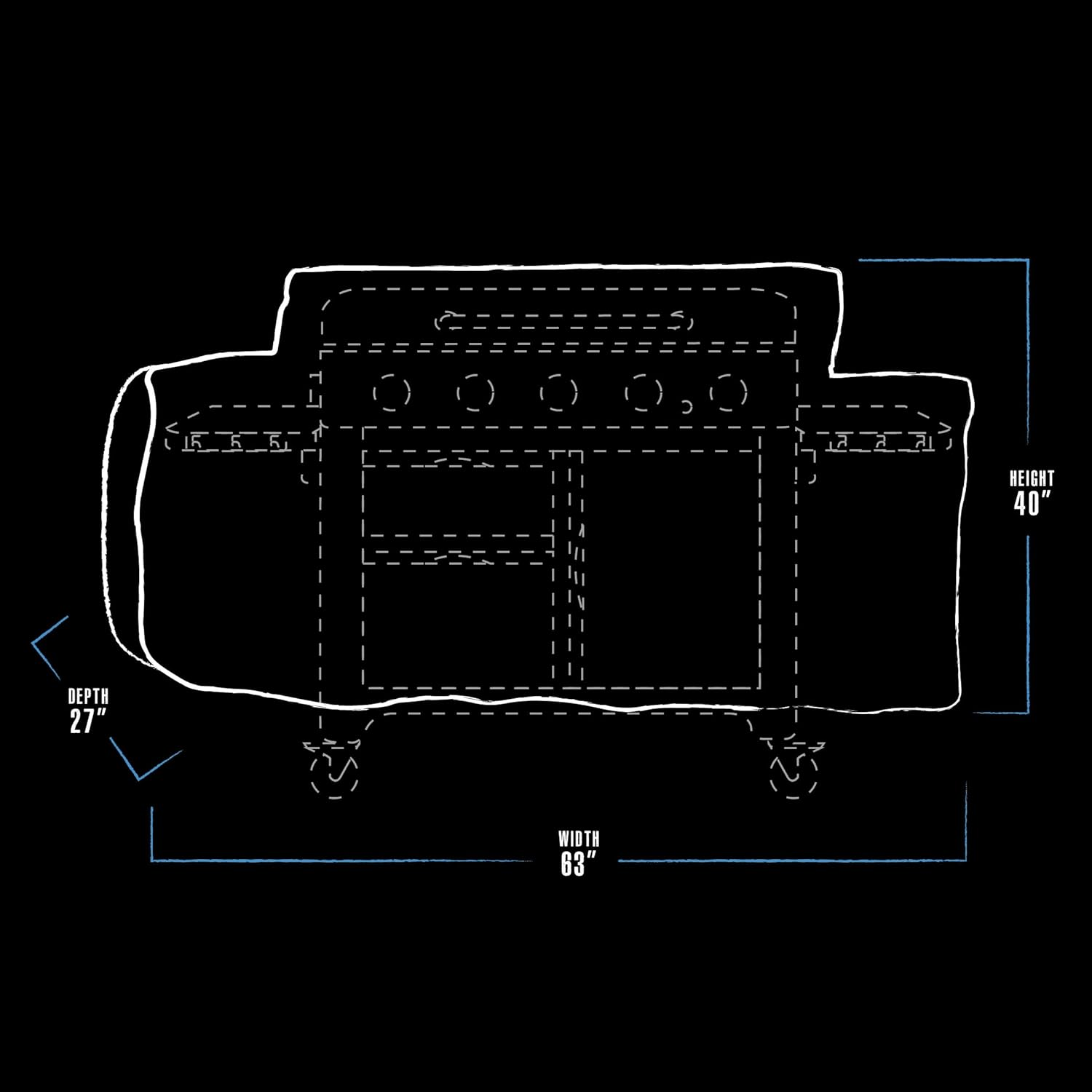 Pit Boss 5B Ultimate Griddle Cover