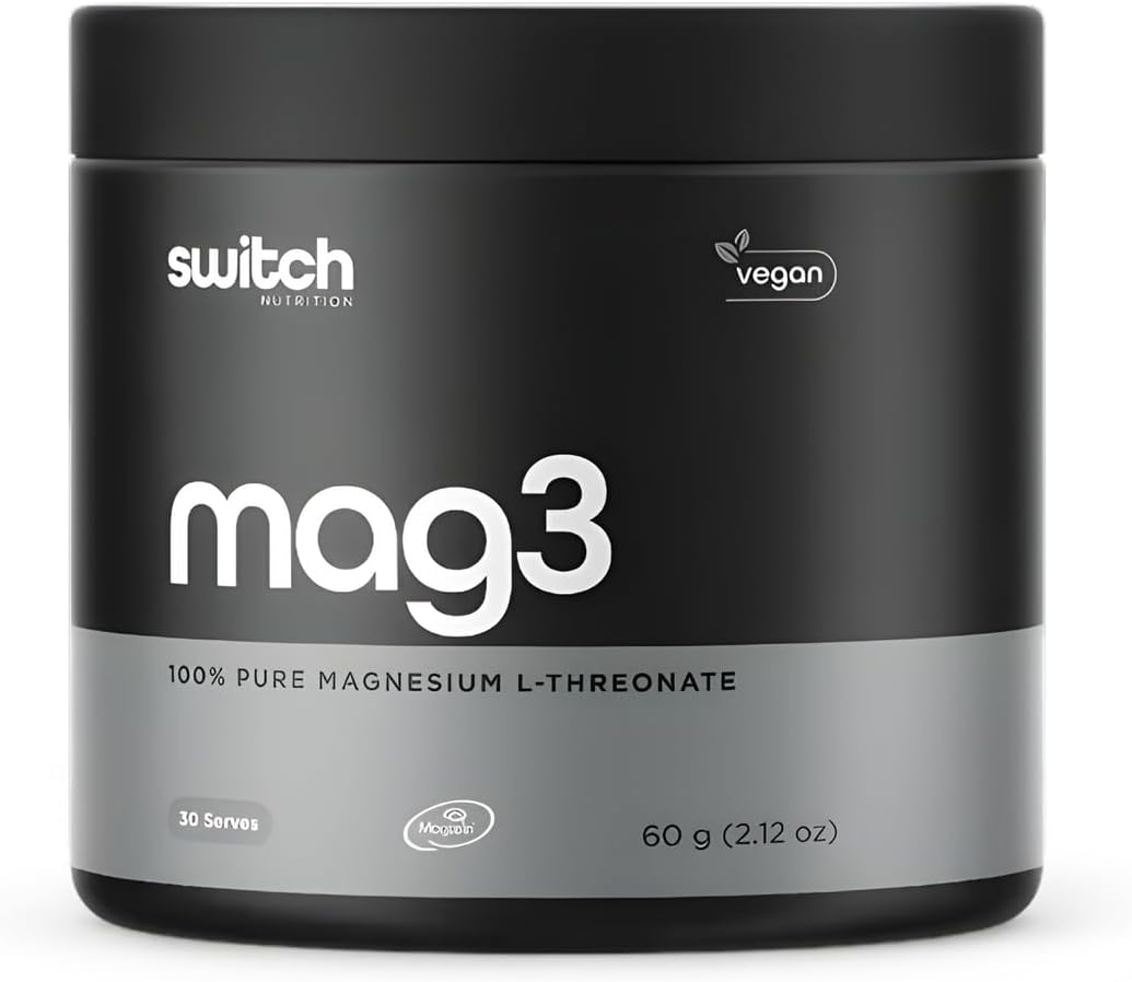 Switch Nutrition Mag3 Pure Magnesium L-Threonate 60Gm