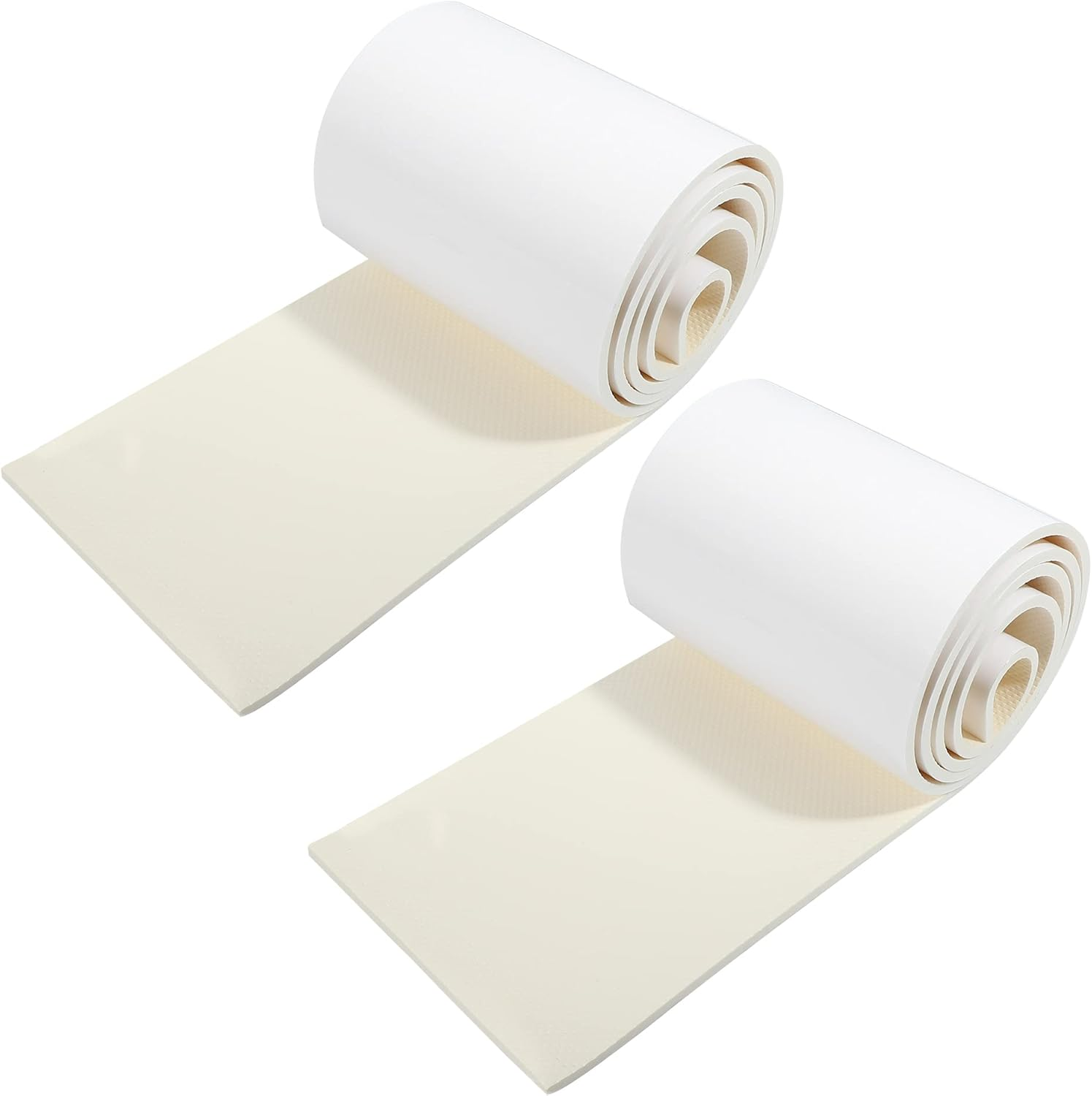 X AUTOHAUX 2000X200X6.5Mm 2Pcs Car Garage Wall Guard Door Bumper Universal Protector anti Collision Waterproof White image number 5