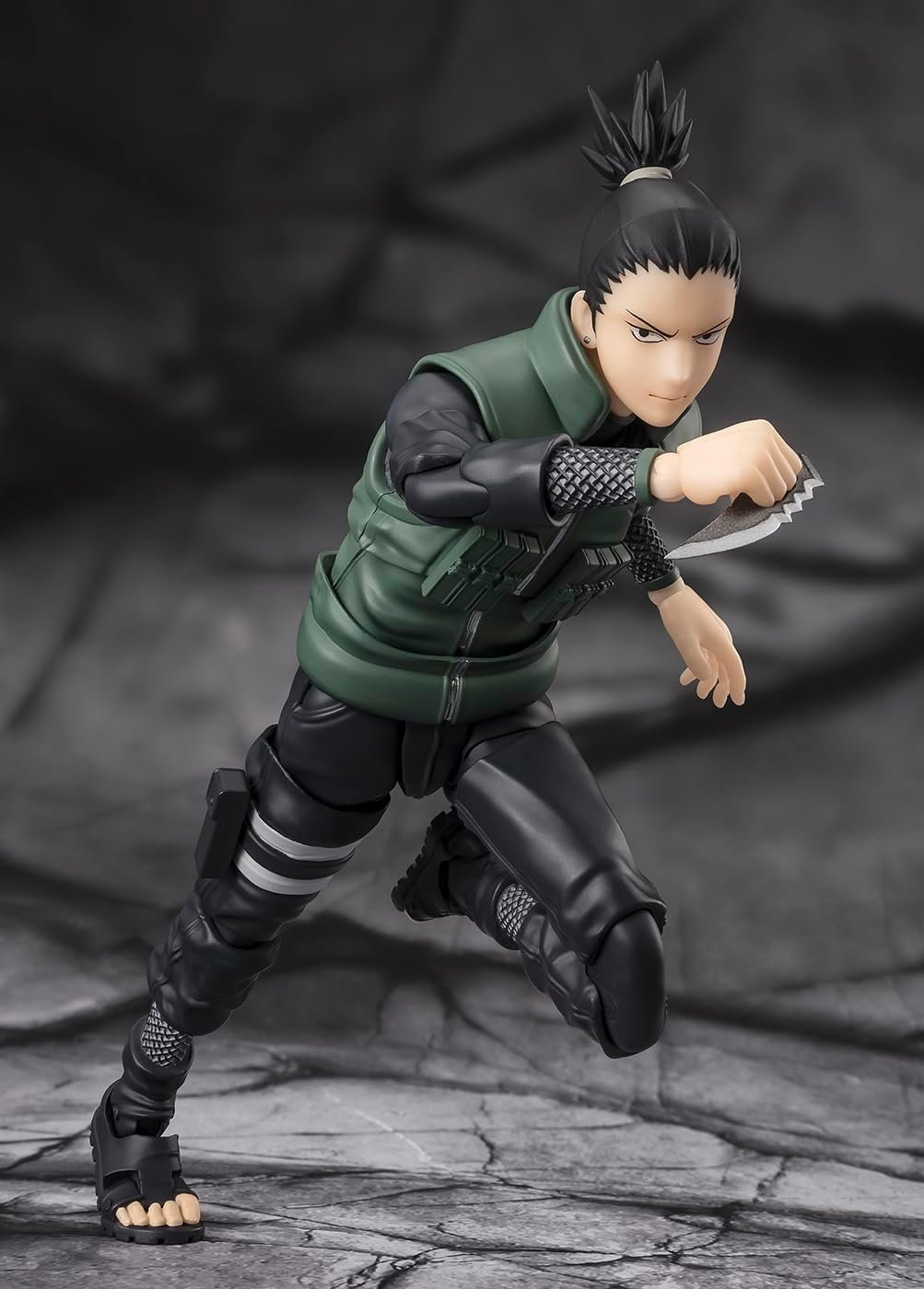 TAMASHII NATIONS S.H.Figuarts Naruto - Shikamaru NARA (Brilliant Strategist) image number 2