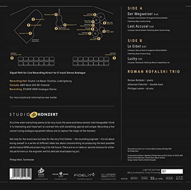 Roman Rofalski Trio Studio Konzert (LP)