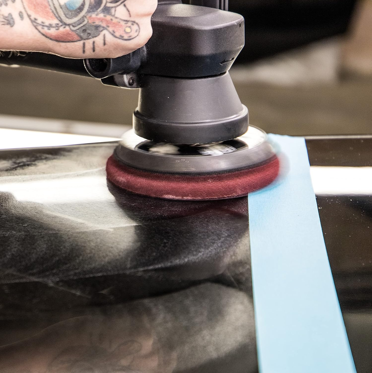 Meguiar'S Soft Buff DA Foam Cutting Disc - Eliminates Swirls, Scratches, Buff Trails and Oxidation - Foam Buffing Pads - Superior Finish for Automotive Painted Surfaces - 5.5In / 140Mm image number 1