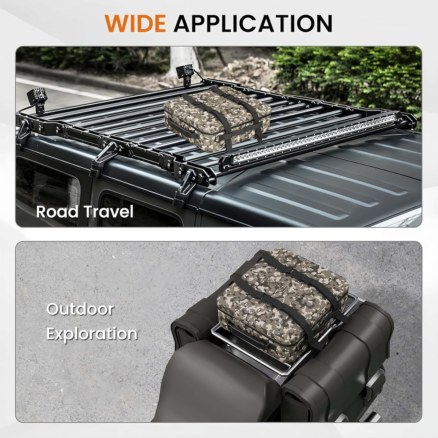 STARGEAR Starlink Mini Case，Camouflage Waterproof Suitcase& Accessories, Compatible with Anker Hard Storage Shell Portable Bag image number 2