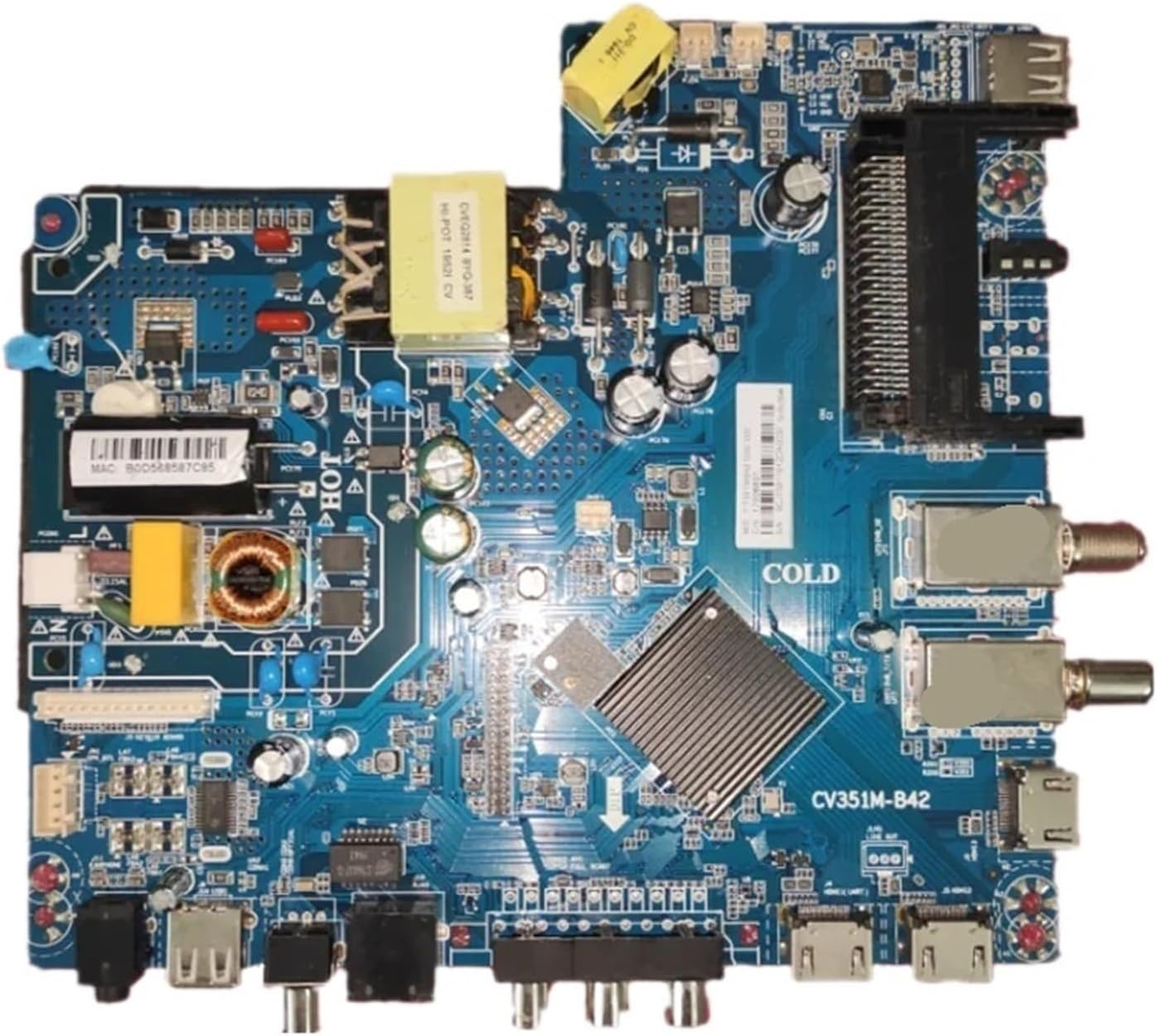 CV351M-B42 TV Motherboard Resolution 1920X1080 Constant Current Voltage Current 70-80V 560Ma image number 2