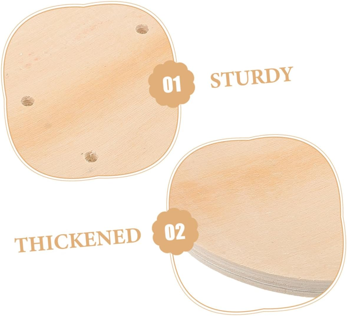 Kisangel 2Pcs DIY Skateboard Deck DIY Graffiti Deck Skateboard Unfinished Wooden Skateboard Deck image number 5