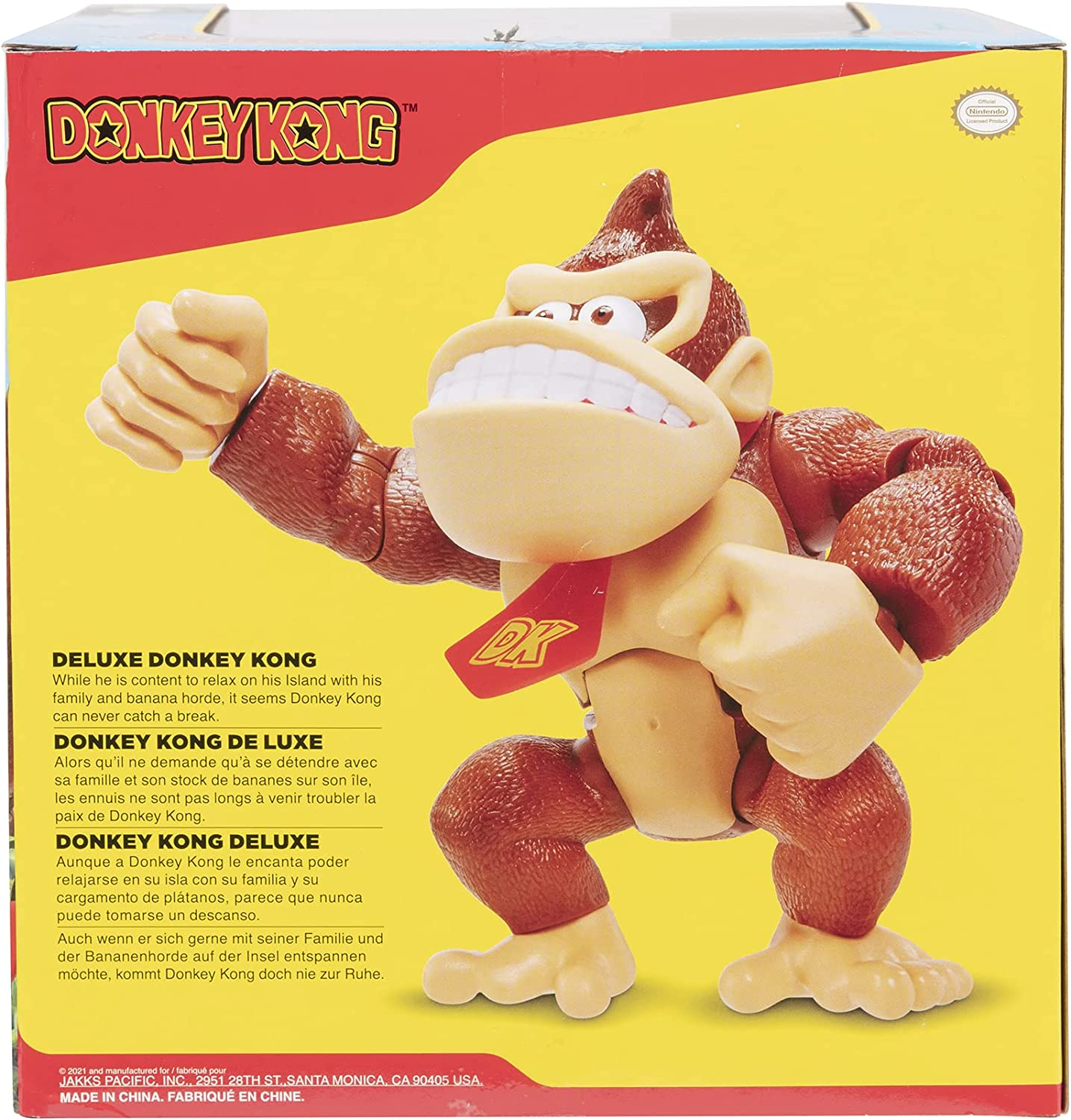 Nintendo Super Mario Donkey Kong Action Figure, 6-Inch Height image number 1