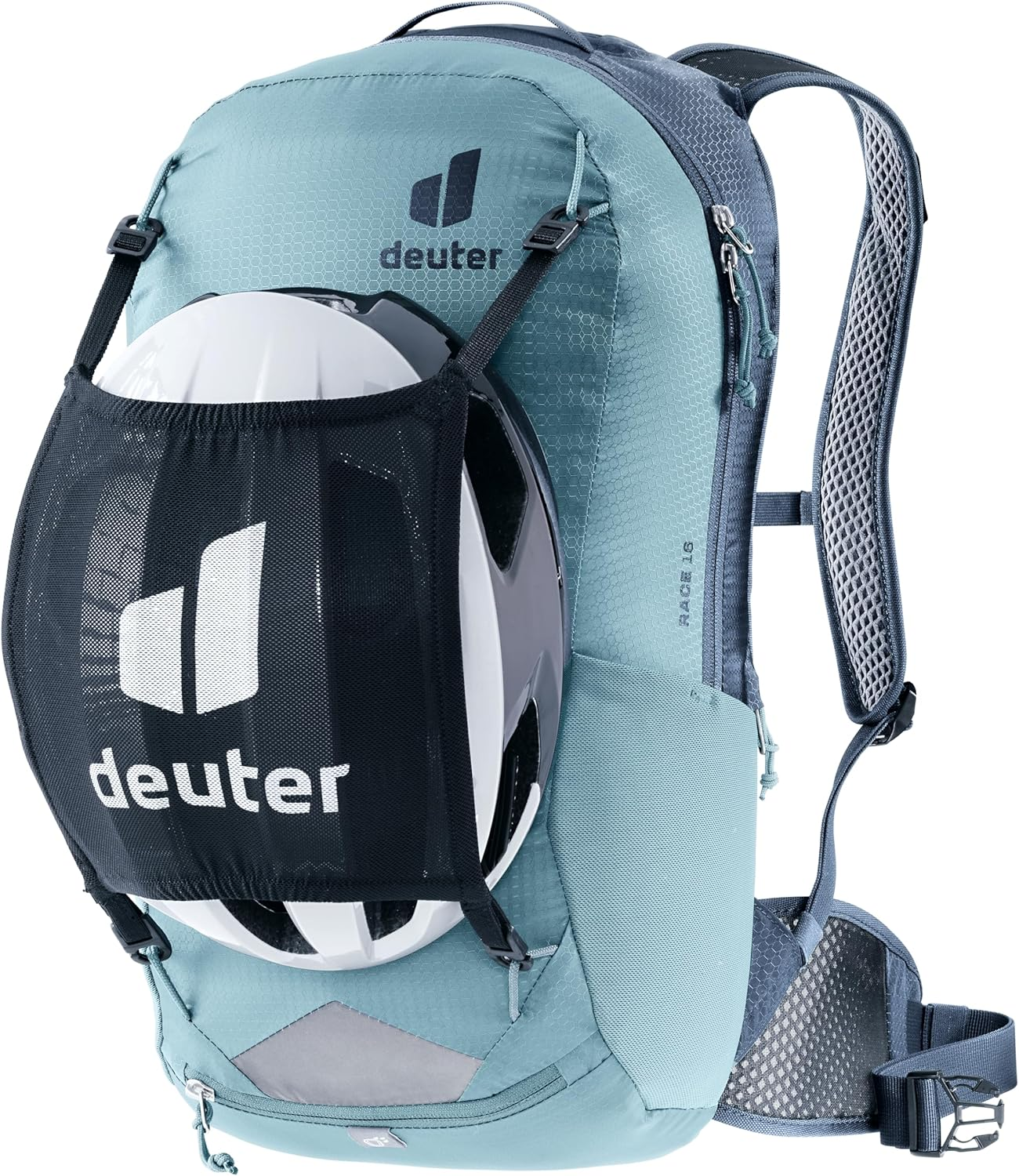 Deuter Racing Cycling Backpack, 16 Lake X Ink, 16L image number 1