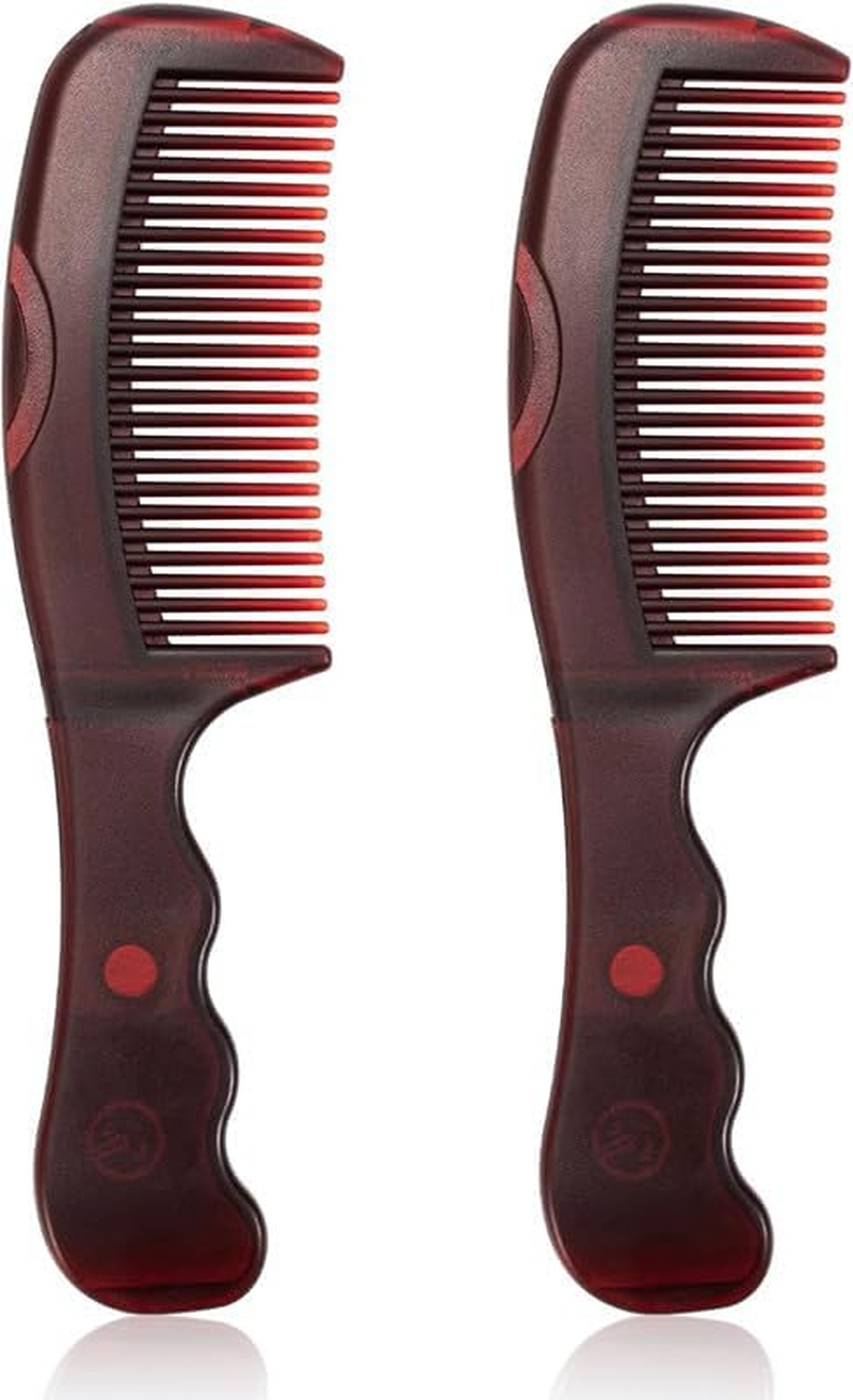 Hollow Tooth Scalp Massage Comb Set, 2 Pieces Hollow Tooth Scalp Sweep Combs Dandruff Remover, Dandruff Comb Energy Massage Comb for Women or Girls