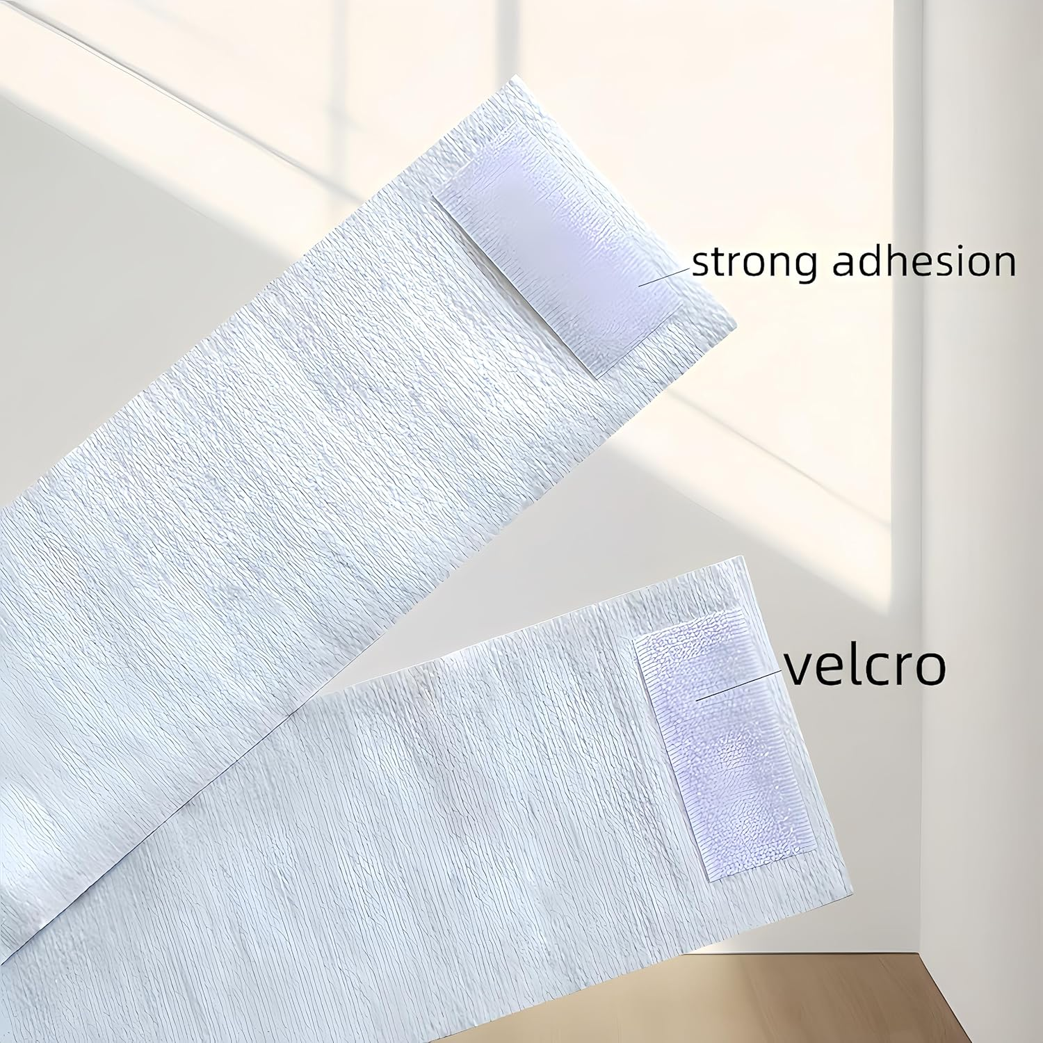 Acycoin2A 100PCS Disposable Stretchable Headband with Closure for Spa Facial Treatment Non-Woven Individually Wrapped Hair Wrap image number 5