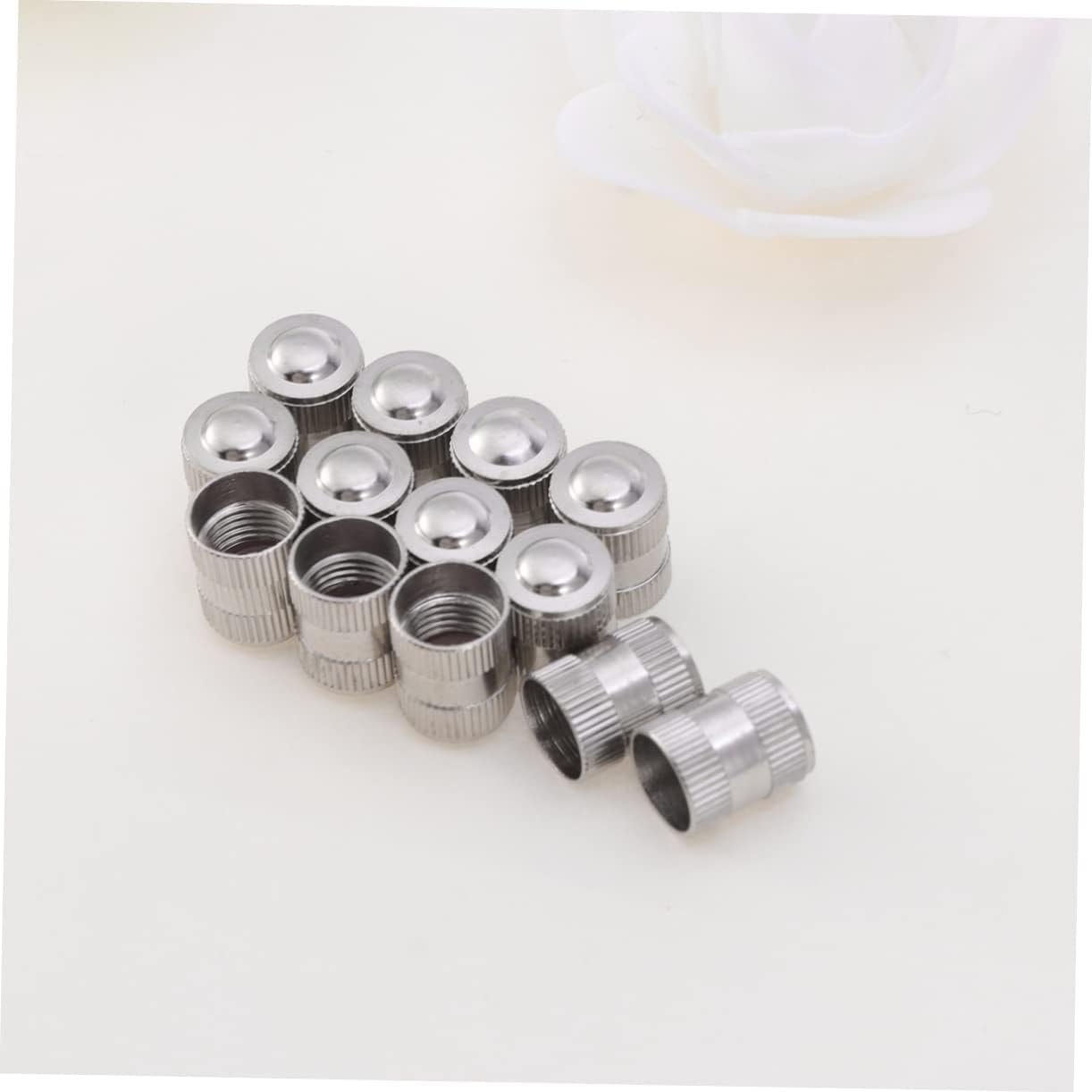 WHAMVOX 20Pcs Car Auto Bicycle Tire Valve Stem Caps Hat Cover for Wheels Tyre Stem image number 5