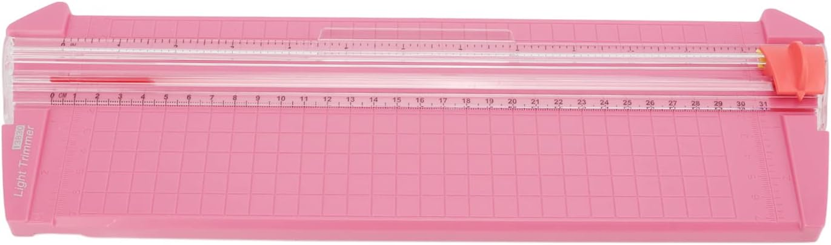 Small Paper Cutter Photo A3 Paper Knife Cutting Lightweight Number of Pages 10 for Pieces A3 Paper Picture Paper for Precision Trimmers (13830 Rose Red)