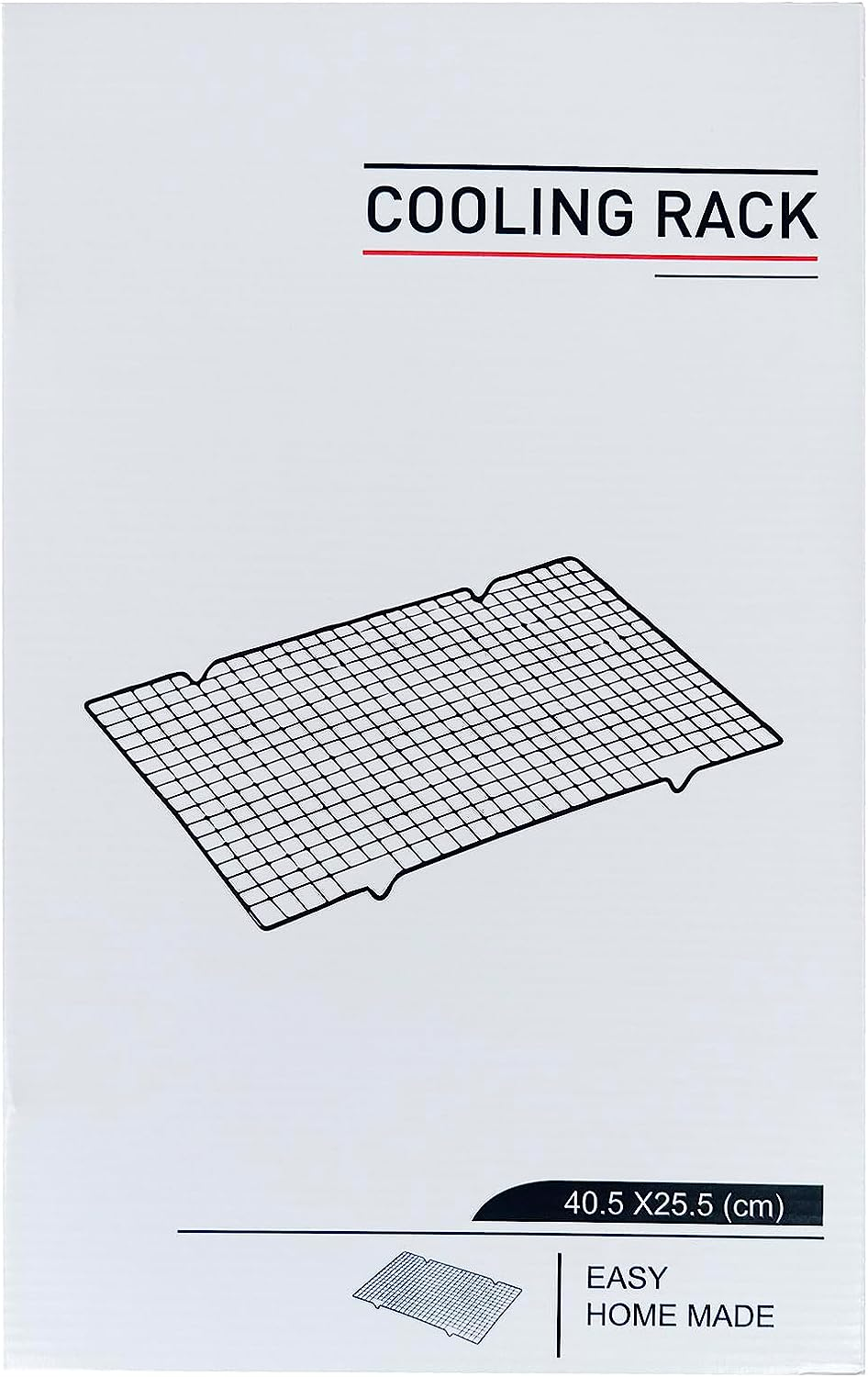 Tongke 2 Pack Cooling Racks for Baking, Nonstick Carbon Steel Cooling Rack/Baking Rack, for Roasting, Grilling, Cooking, Cooling, Oven & Dishwasher Safe (Black,16" X 10" X 0.8") image number 2