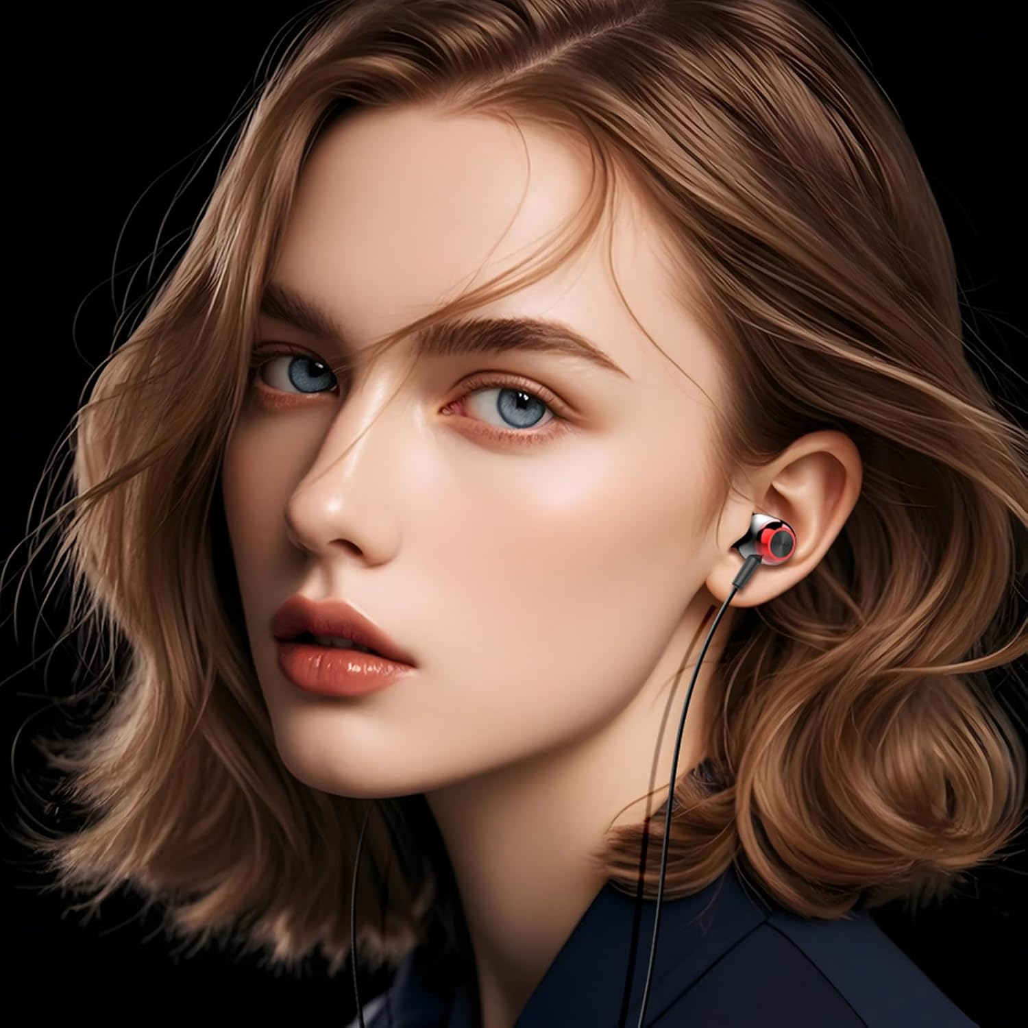 Headphones with Cable USB C Headset for Iphone 17 Pro Max 16 16E 16 plus 15 Pro, In-Ear Headphones Type C Earphones with Microphone for Samsung Galaxy S25 Ultra S24 FE S23 S22 S21 A56 A55 A36 A35 A17 image number 5