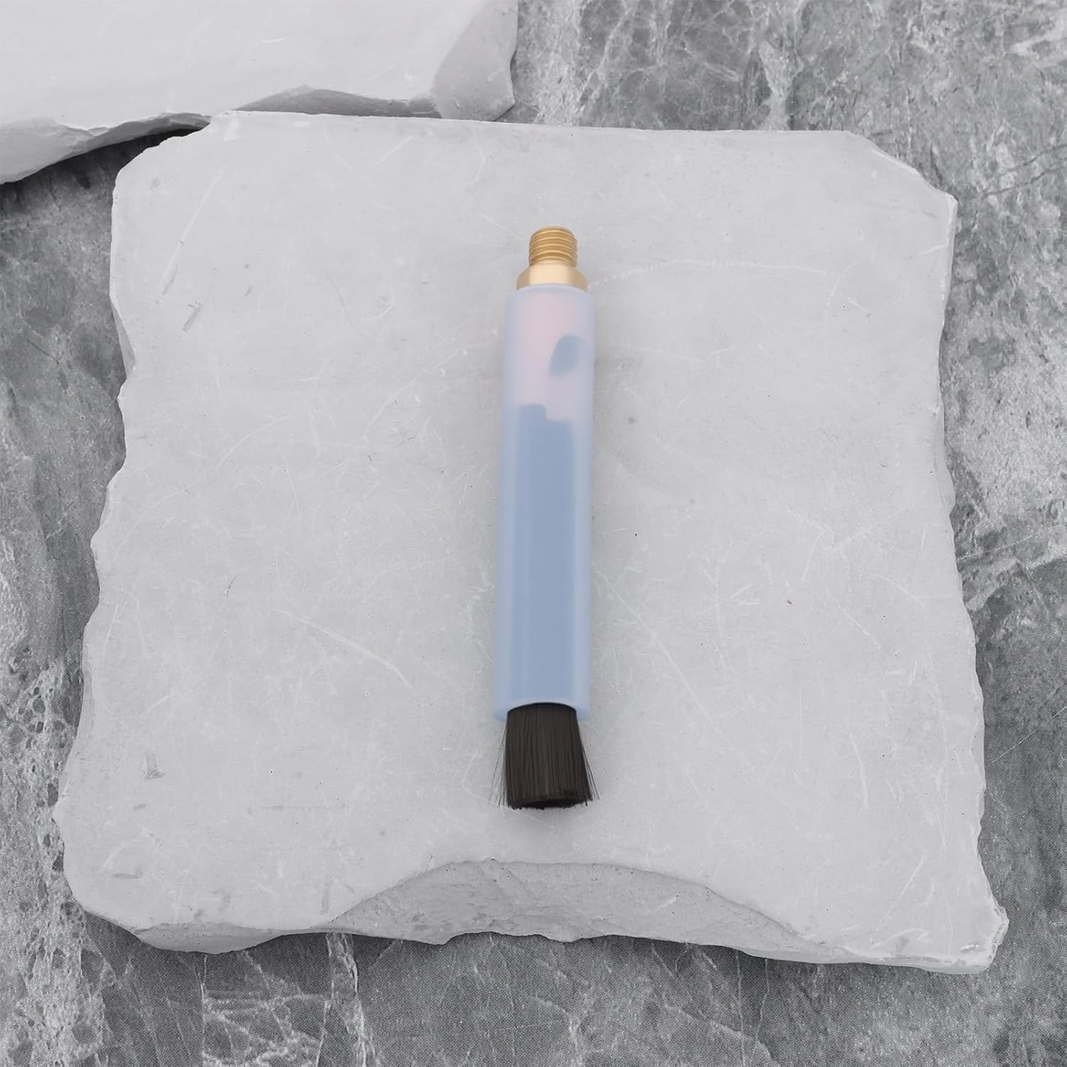 3Pcs M8 Copper Head Weld Brushes for Weld Seam Bead Joint Cleaning Polishing Machine Welding Seam Cleaner image number 1