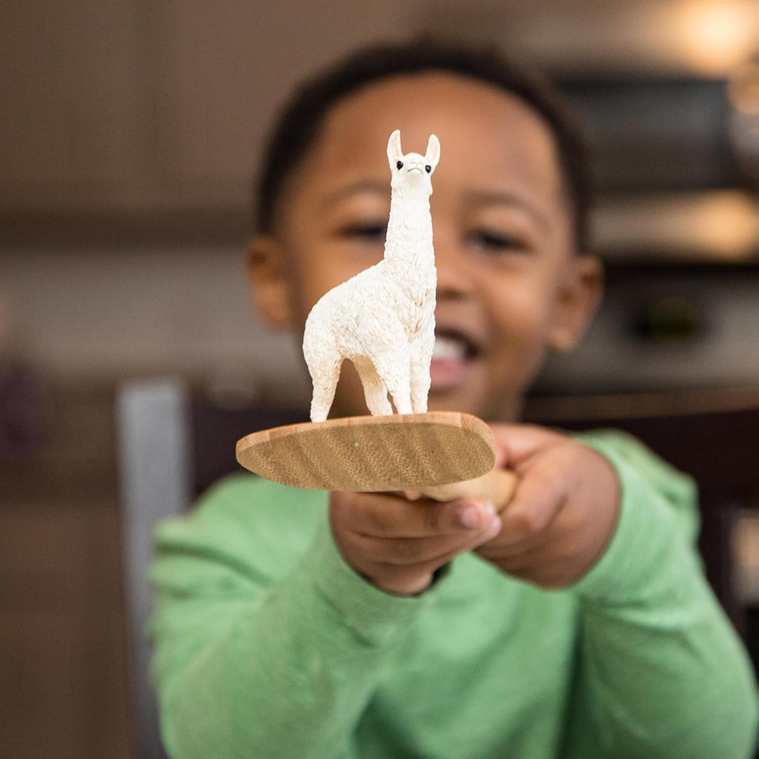 Schleich Farm World, Realistic Farm Animal Toys for Boys and Girls Ages 3 and Above, Llama Toy Figurine image number 5