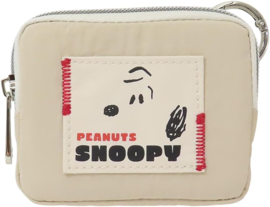 Mini Flat Pouch with Carabiner Patch