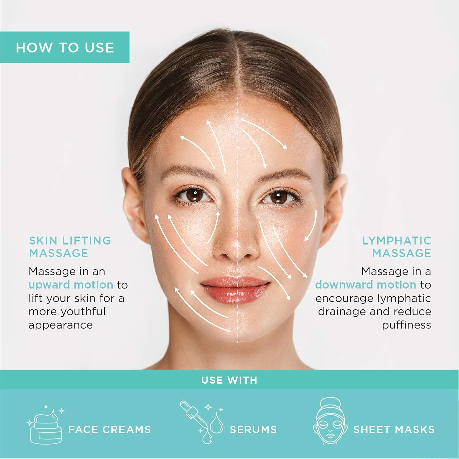 Mon&eacute;tbeauty Ice Globes for Facials, Freezer Safe and Highly Effective Facial Globes for Daily Beauty Routines, Tighten Skin, Reduce Puffiness and Headaches and Enhance Circulation (Purple)