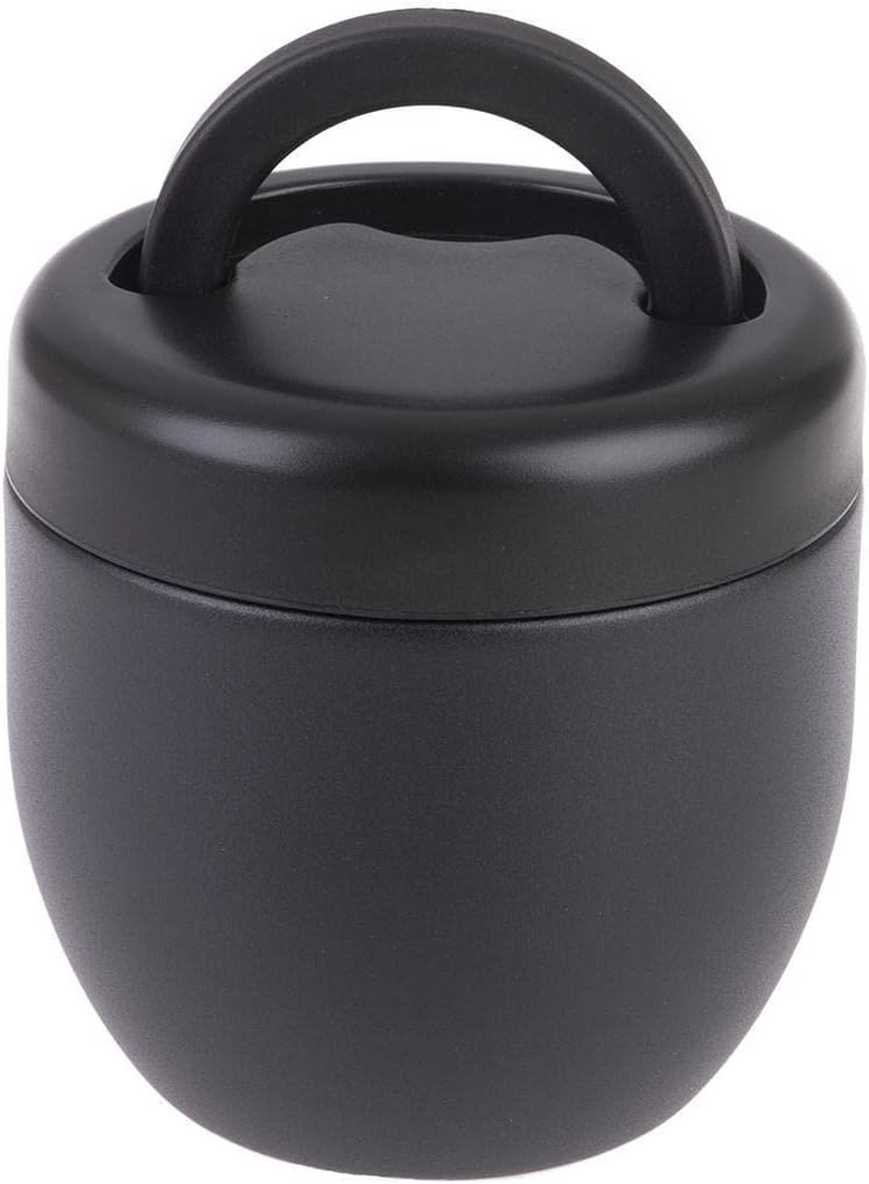 Oasis Stainless Steel Double Wall Insulated Food Pod 470Ml - Black image number 2