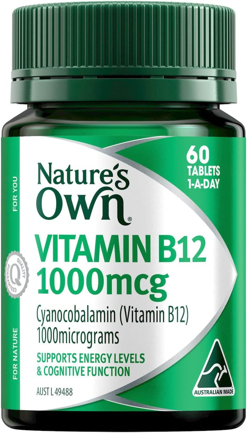 Natures Own High Strength B12 1000Mcg Tablets 60 image number 5