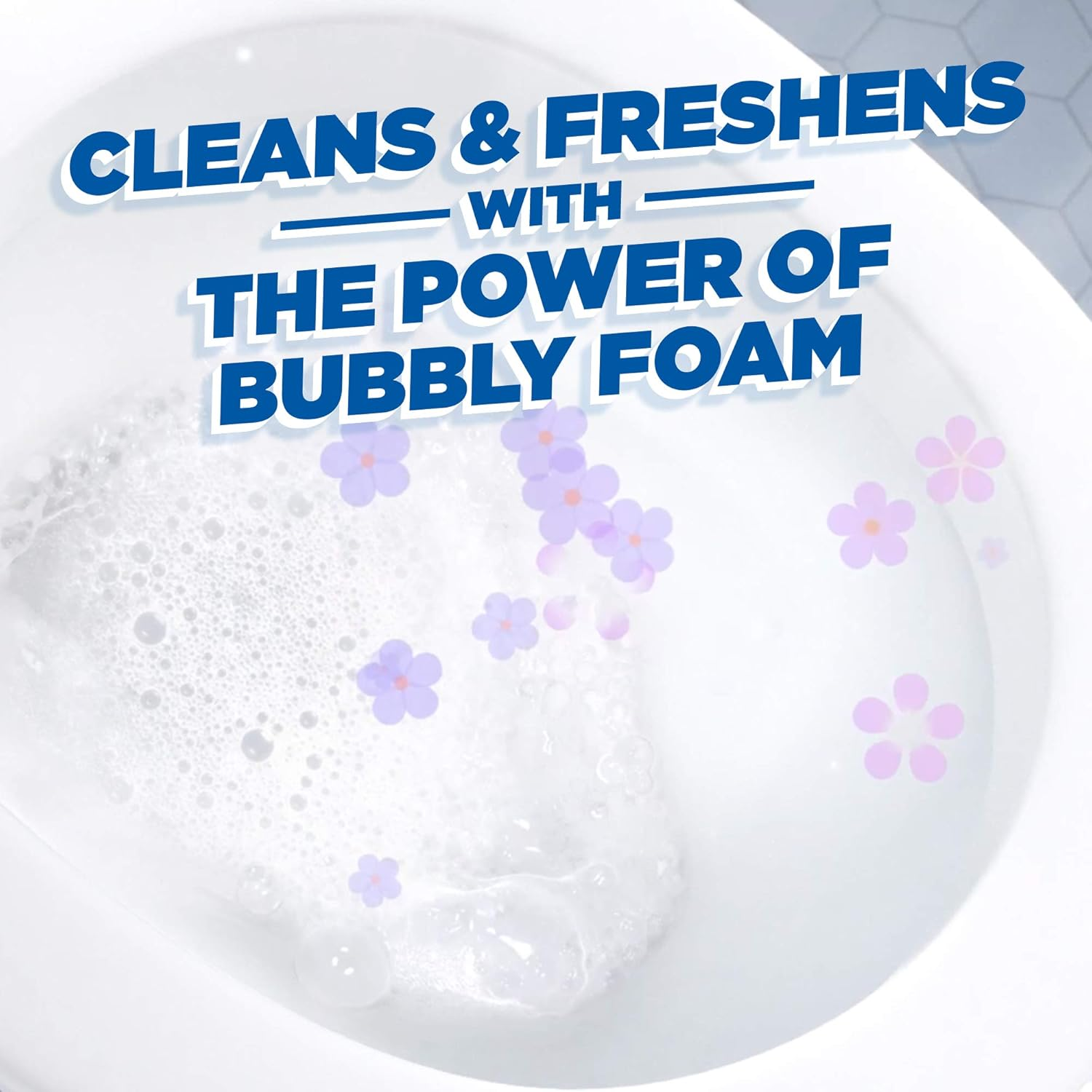 Duck Foaming Bleach Gel Liquid Toilet Bowl Cleaner, Foams, Cleans with Whitening Bleach Gel, Citrus Fragrance, 750Ml (Pack of 2) image number 6