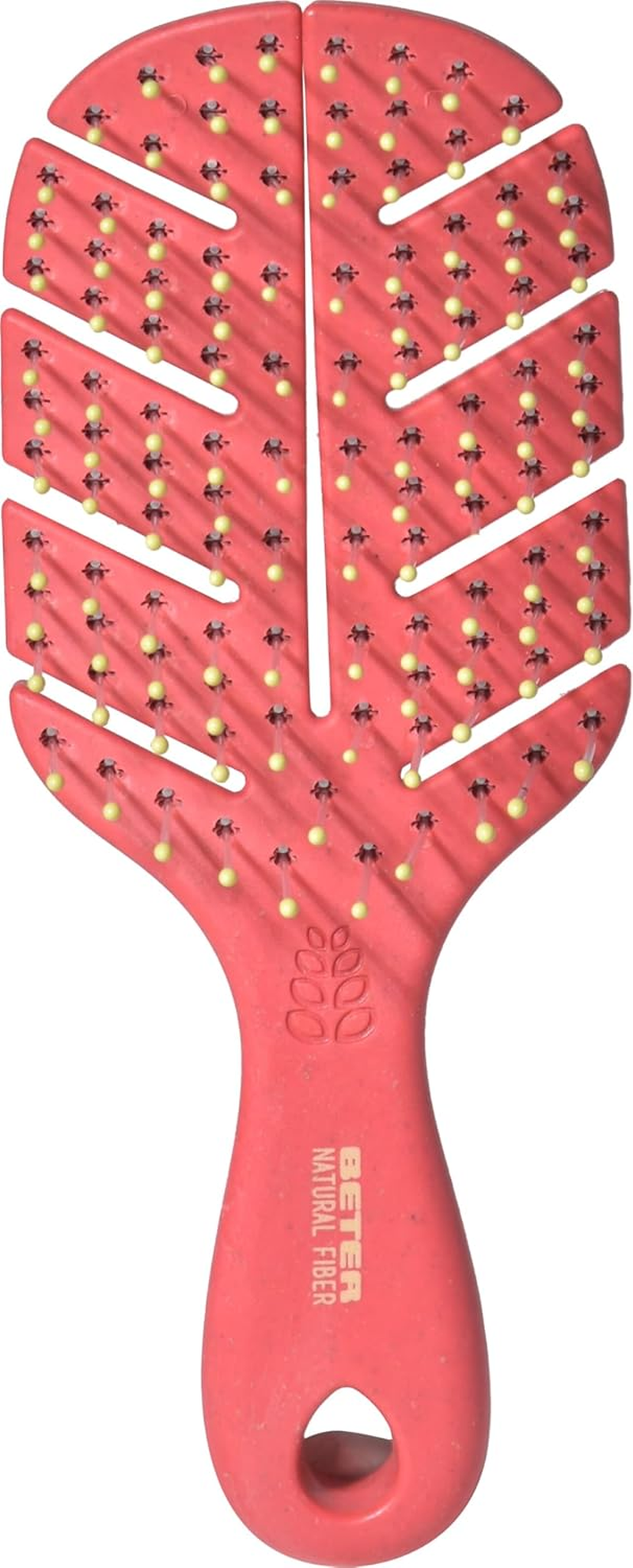 Beter - Pack Brush Natural Fibre Mini + Leave-In Detangling Spray 100 Ml, Peach Fragrance, Detangles, Hydrates, Nourishes and Repairs for All Hair Types image number 2