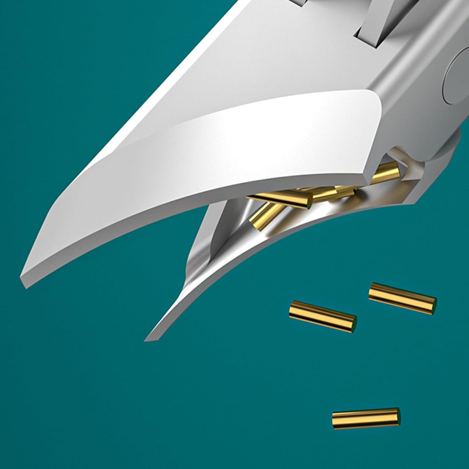 Quzente Professional Nail Clippers | Heavy Duty Nail Cutter - Beveled Anti-Splash Toenail Trimming Tool for Travel Office Home Daily Personal Care Routine Men Women Seniors image number 3