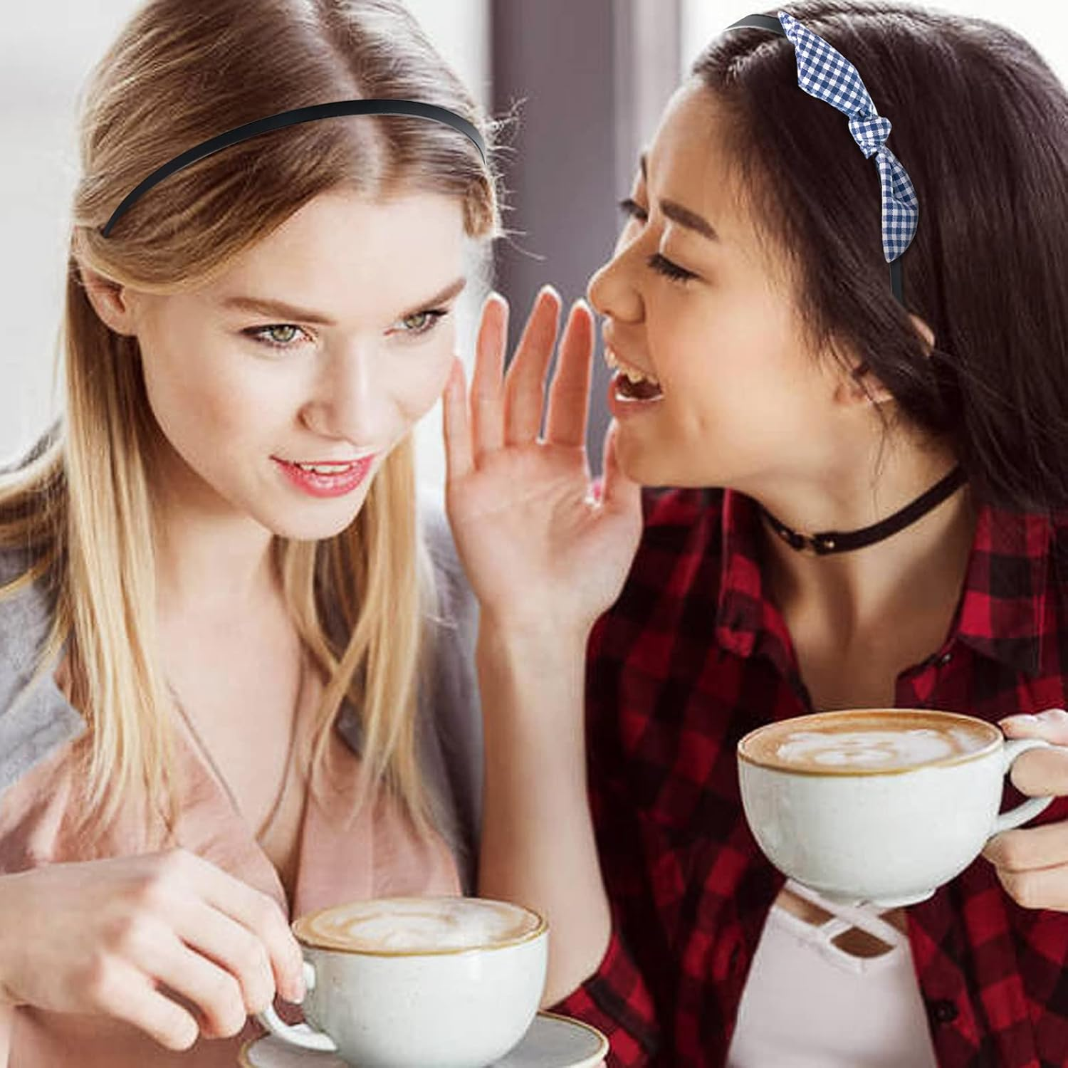 Lawie 30 Pack Bulk 3 MM Black Plain Blank Hard Skinny Thin Metal Headbands Base Wire Hair Bands Clasps Tiara Headband DIY Crafting Hair Accessories for Women image number 1