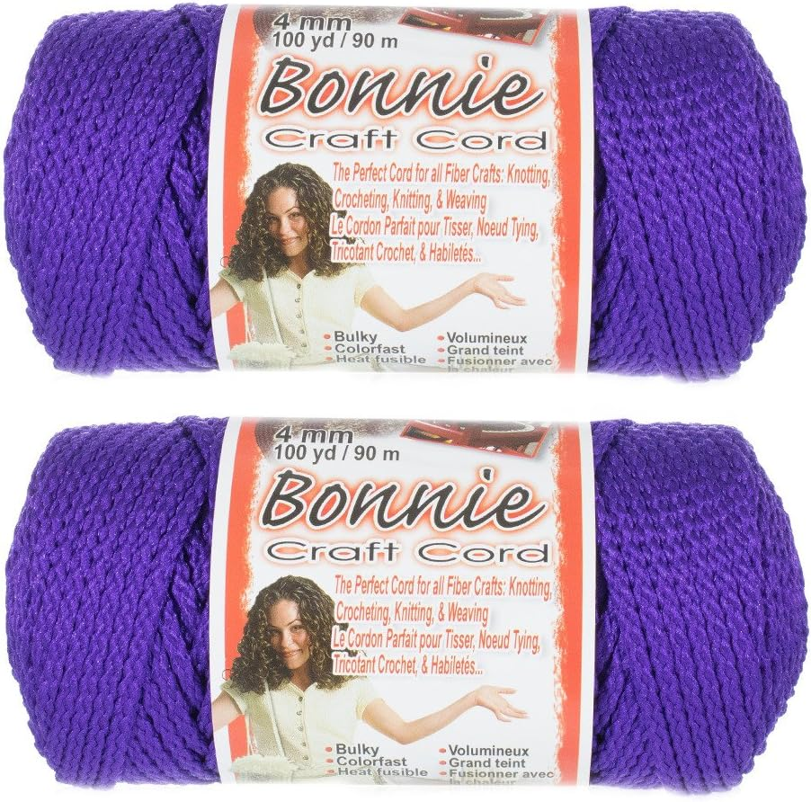 4Mm Macram&eacute; Craft Bonnie Cord 100 Yard Skein 2 Pack image number 5