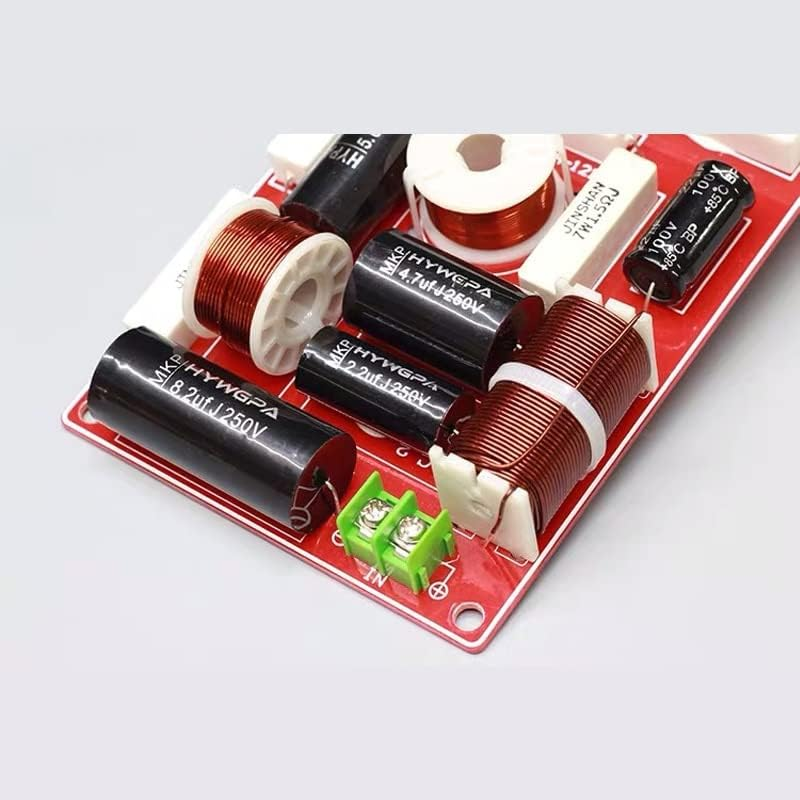 2PCS 3 Way 200W 3 Unit Speaker Frequency Divider Home Theater Filter Circuit Hifi Stereo Audio Crossover Filters image number 5