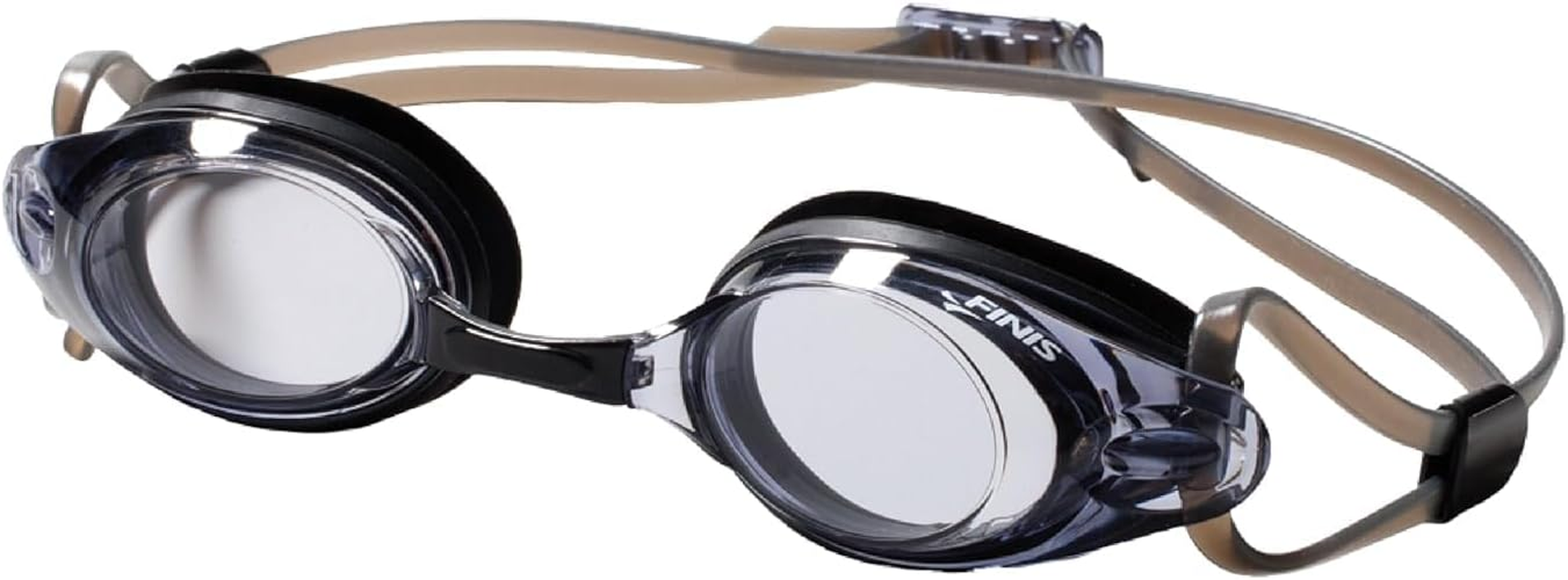 FINIS - Bolt Swimming Goggles - Hydrodynamic Design for Enhanced Performance - Black/Smoke image number 2