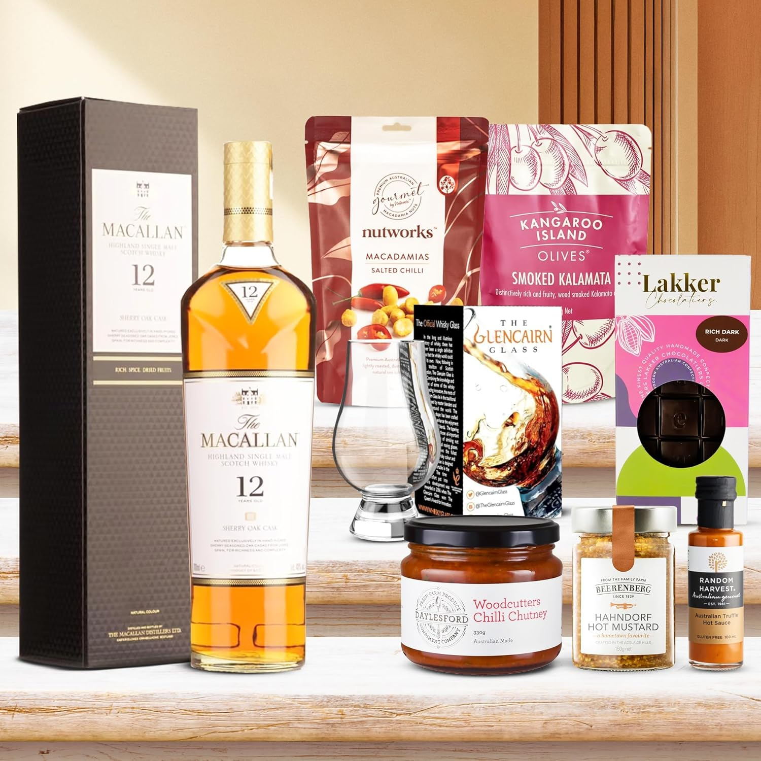 Luxury Whisky & Gourmet Delights Gift Hamper, Quality Spirit & Snacks Collection, Perfect Birthday or Thank You Gift, Thoughtfully Curated image number 6
