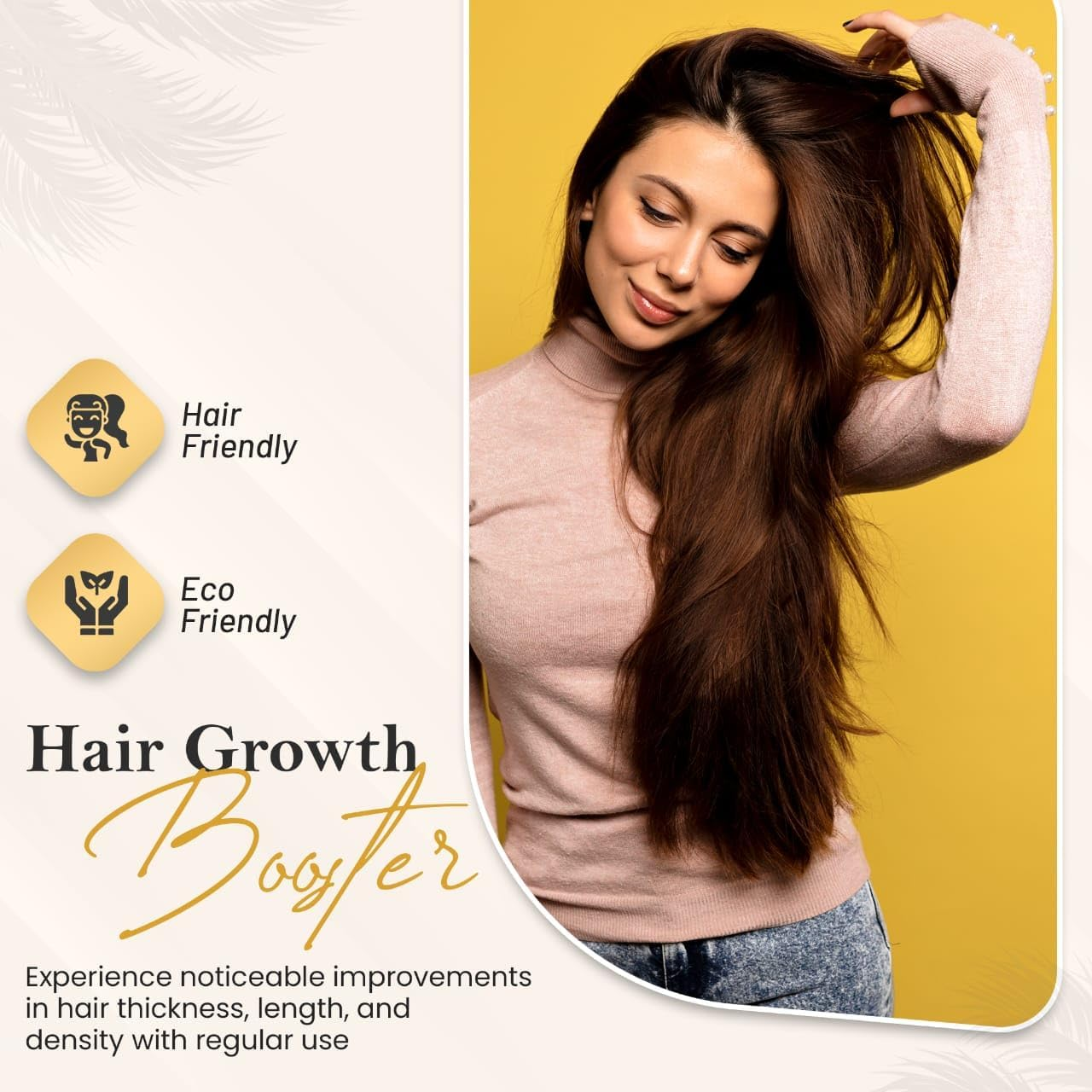 Organic Castor Oil Pack 250Ml+Reusable Castor Oil Wrap| Unisex Waist & Neck Compress Pads &ndash; 100% Pure Cold-Pressed May Help Hair Growth, Skin Moisturization, Eyelash and Eyebrows Enhancement image number 4