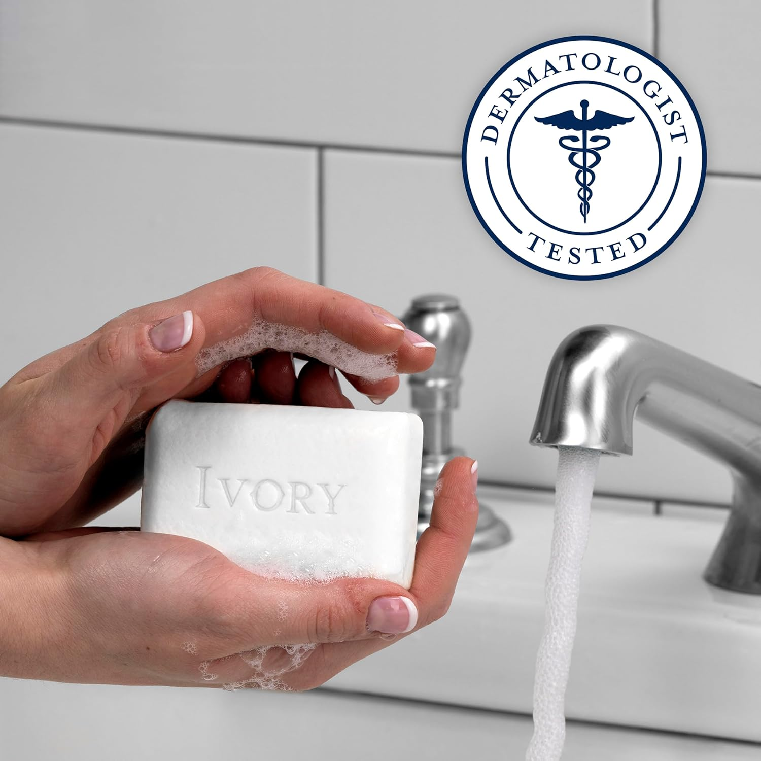 Ivory Original 10-Count, Bath Size Bars (4 Oz), 38.8 Ounce image number 1