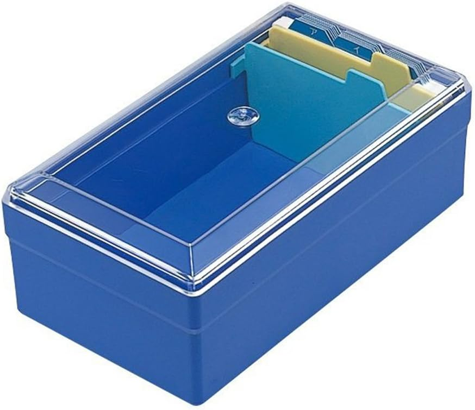 Lion Office Equipment No.51-Bk Business Card Organizer, 500 Pieces, Black image number 5