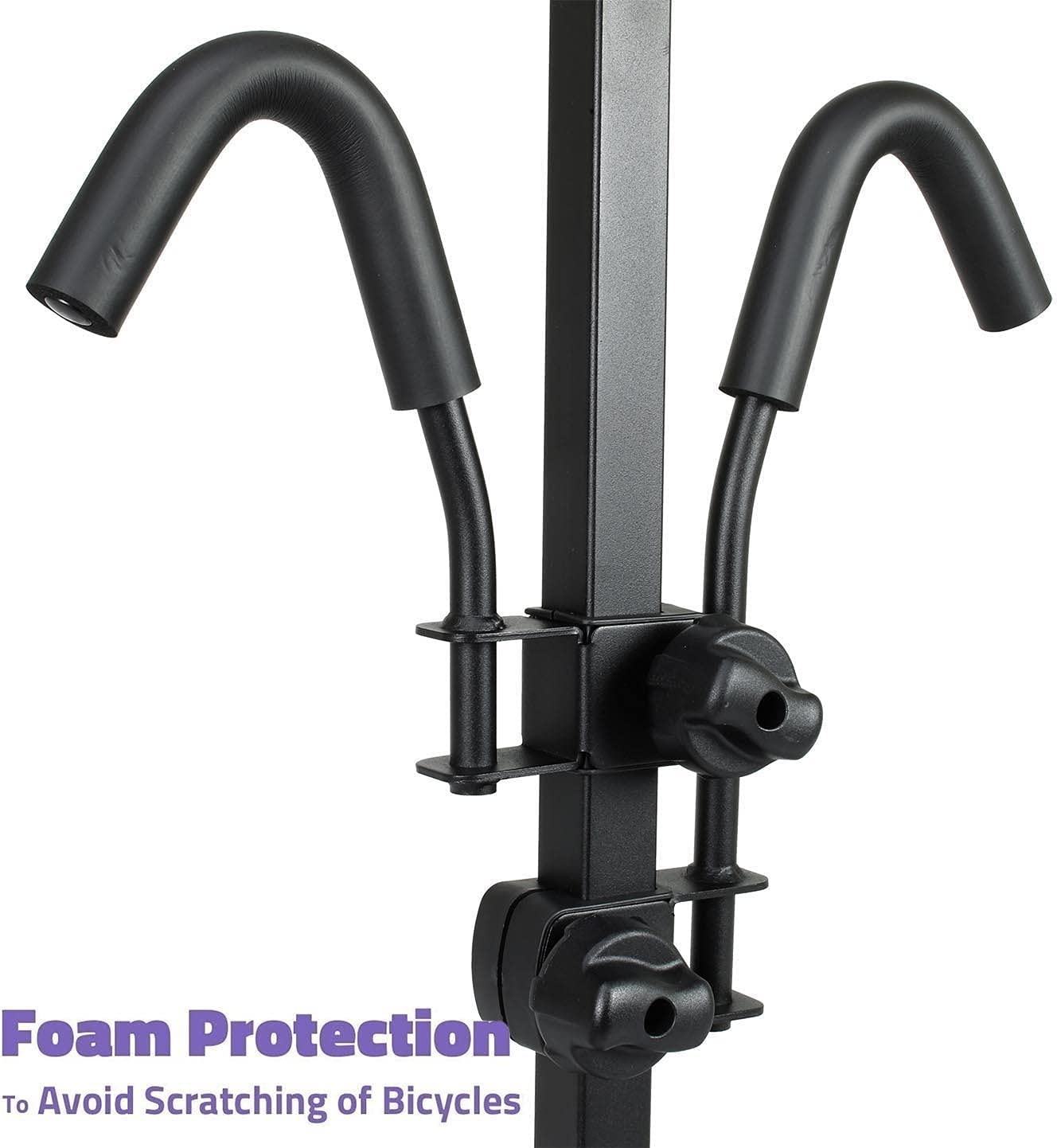 VENZO 2" Hitch Receiver Mounted 2 or 4 Bike Rack - Platform Style Carrier for Car SUV Truck Tow Trailer - Sturdy & Rust Proof image number 3