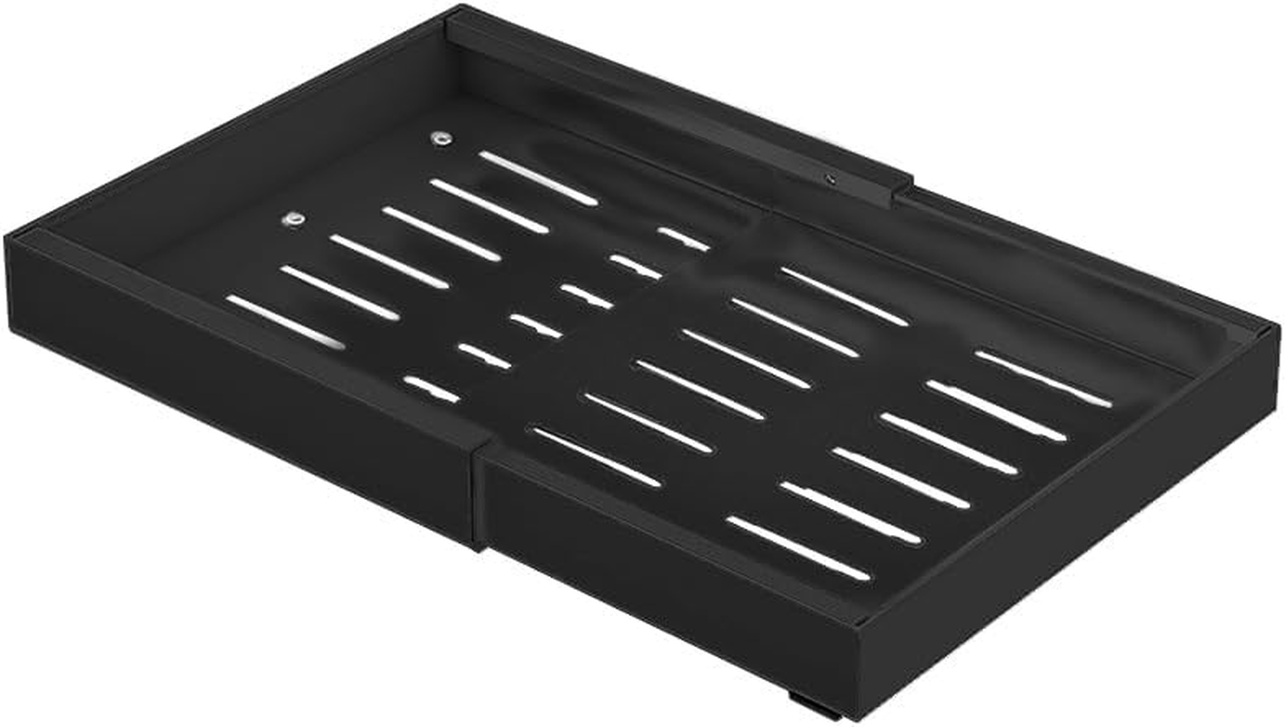 Betterlifewj Expandable Cabinet Organizer Drawer. 2 Pack. Width: 32Cm to 52Cm, Length 42Cm. Height 7.5Cm. Slide-Out Drawer Design Makes It Easier and Faster to Get Things. image number 3