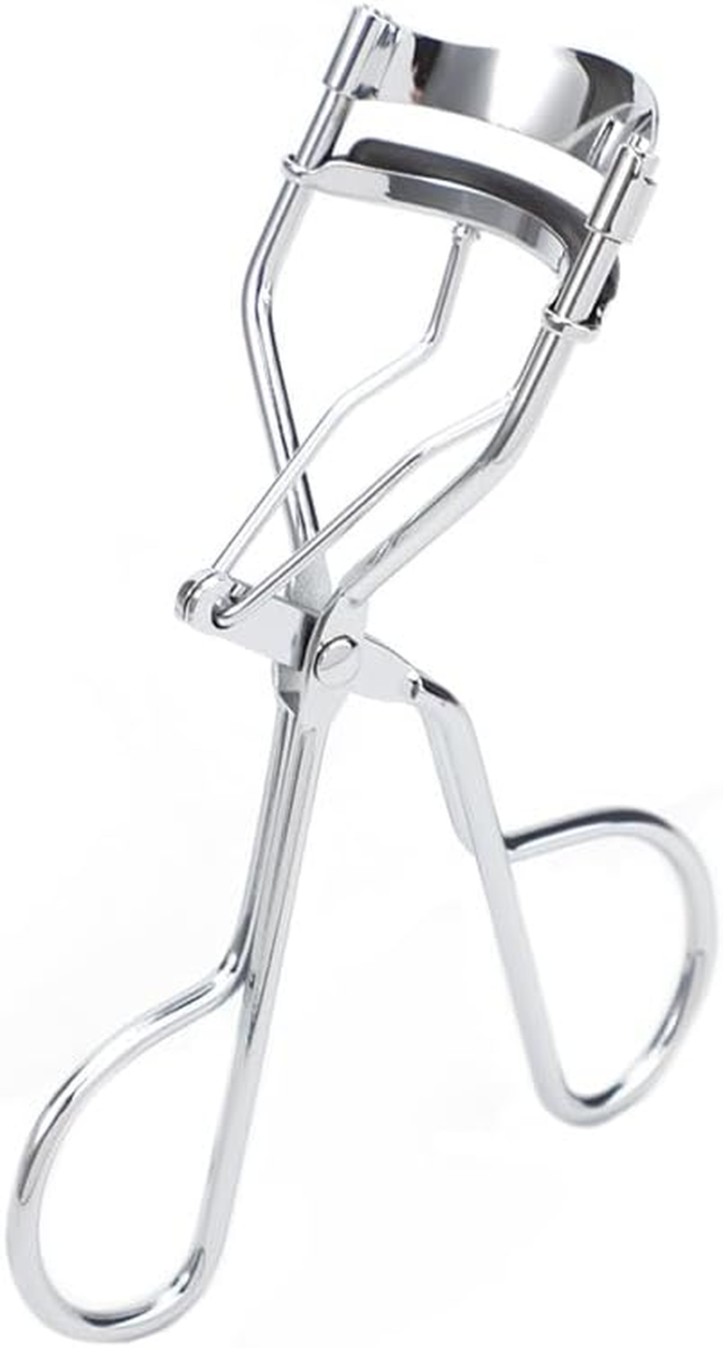Eyelash Curler - Portable Lash Curler with Replaceable Soft Pads, Natural Long-Lasting Curling Tool, Gentle Design Prevents Pinching