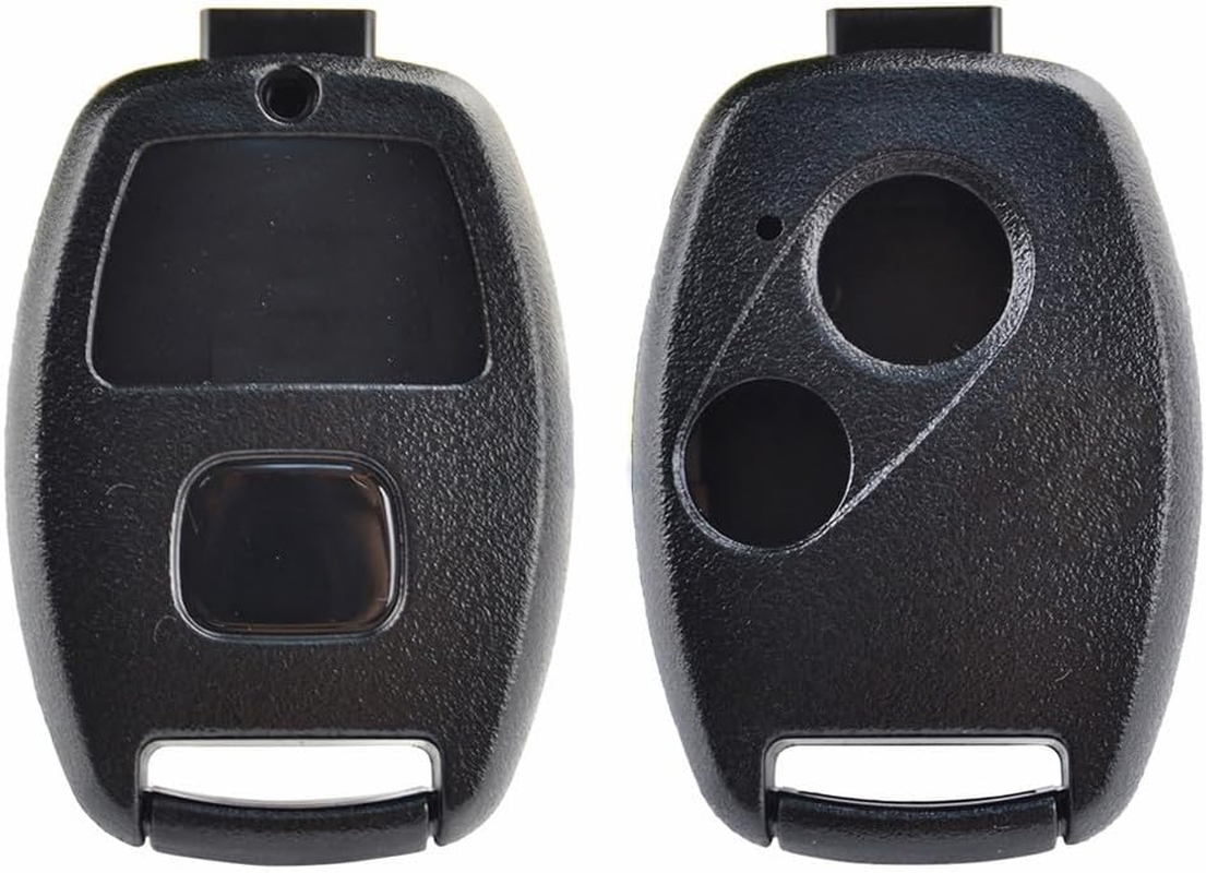 Key Fob Shell Case Replacement for Honda Civic Accord Pilot Fit CRV Ridgeline Jazz Frv Insight Civic Cr-Z S2000 Stream Crosstour Hrv Odyssey Keyless Entry Remote Control Key Fob Cover 2 Buttons image number 1