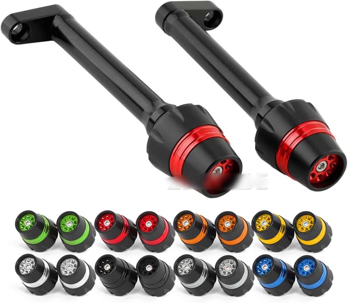 Motorbike Frame Sliders for Y┐AMAHA YZF R15 V3 2018-2021 Frame Sliders Crash Protector Motorcycles Modified Parts Falling Protection Moto Accessories (Color : Black) image number 6